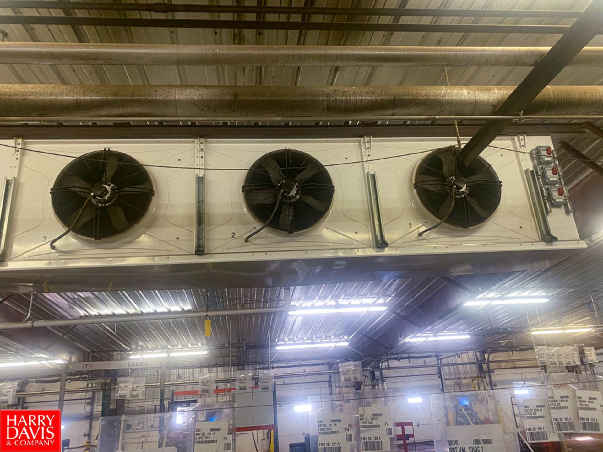 Gunther 3 Fan Chiller Model: 510058 With Vilter Controls And Valves - Rigging Fee: $ 1500 - Image 3 of 3