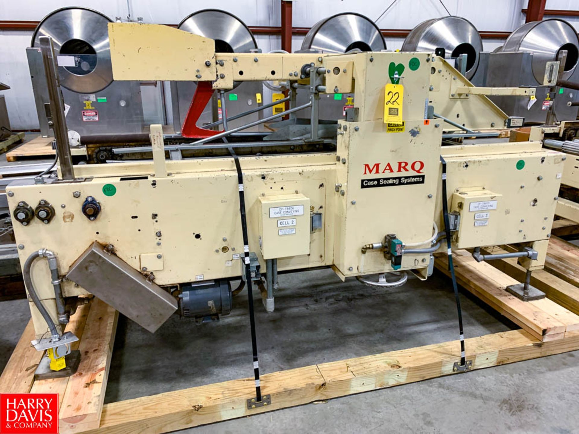 MARQ Case Sealing System, Case Sealer Model HPA-S-LH-6 Rigging Fee: $ 300