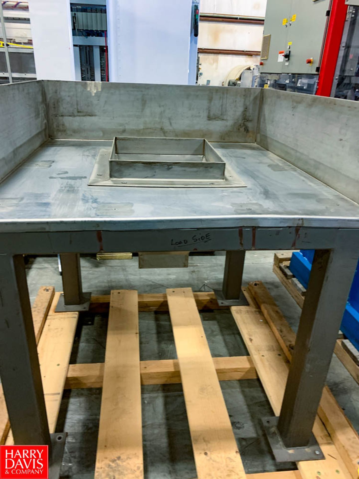 46" X 46" S/S Feed Table