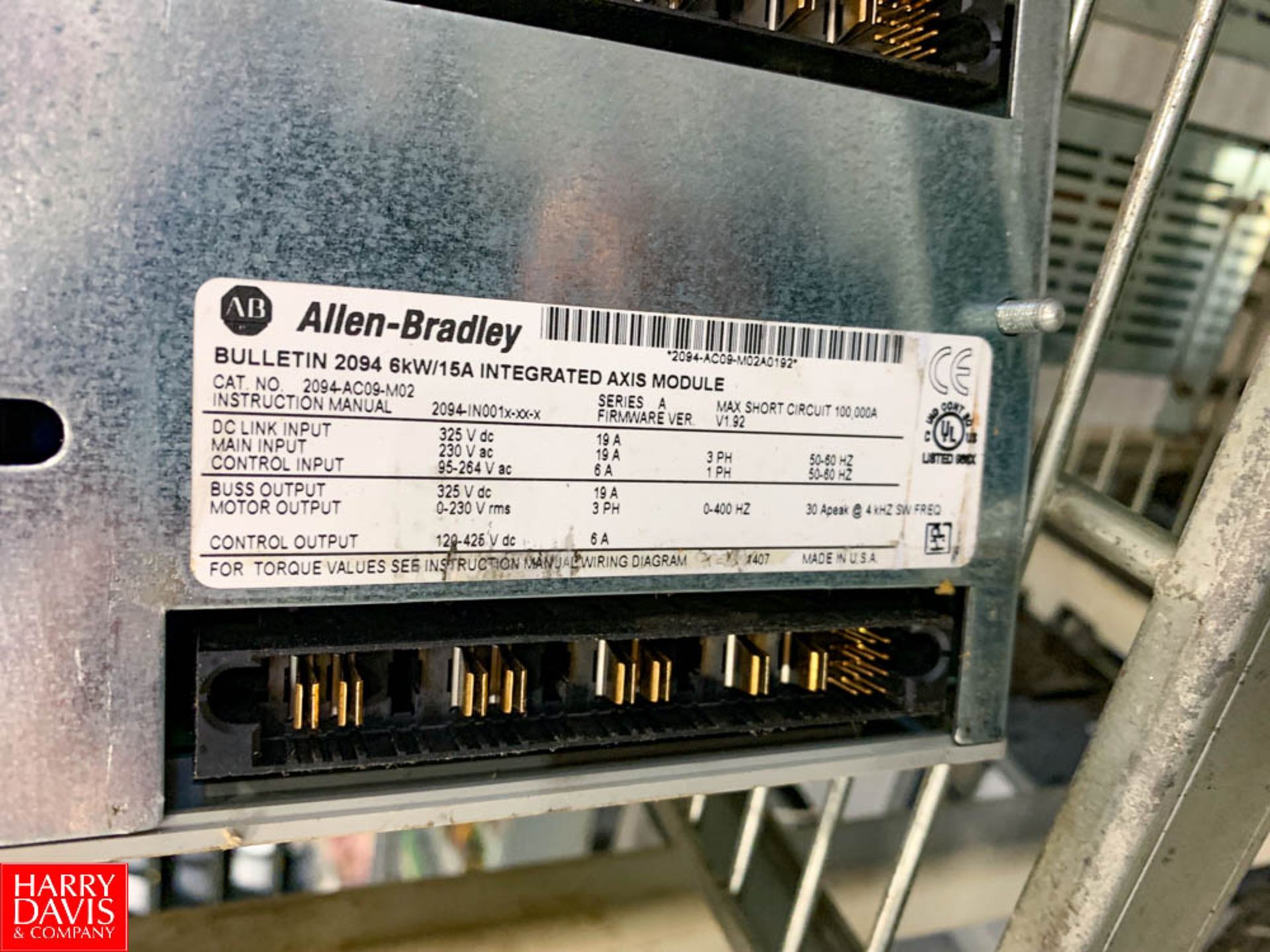 Allen Bradley Kinet IX 6000 Servo Drives - Image 2 of 2