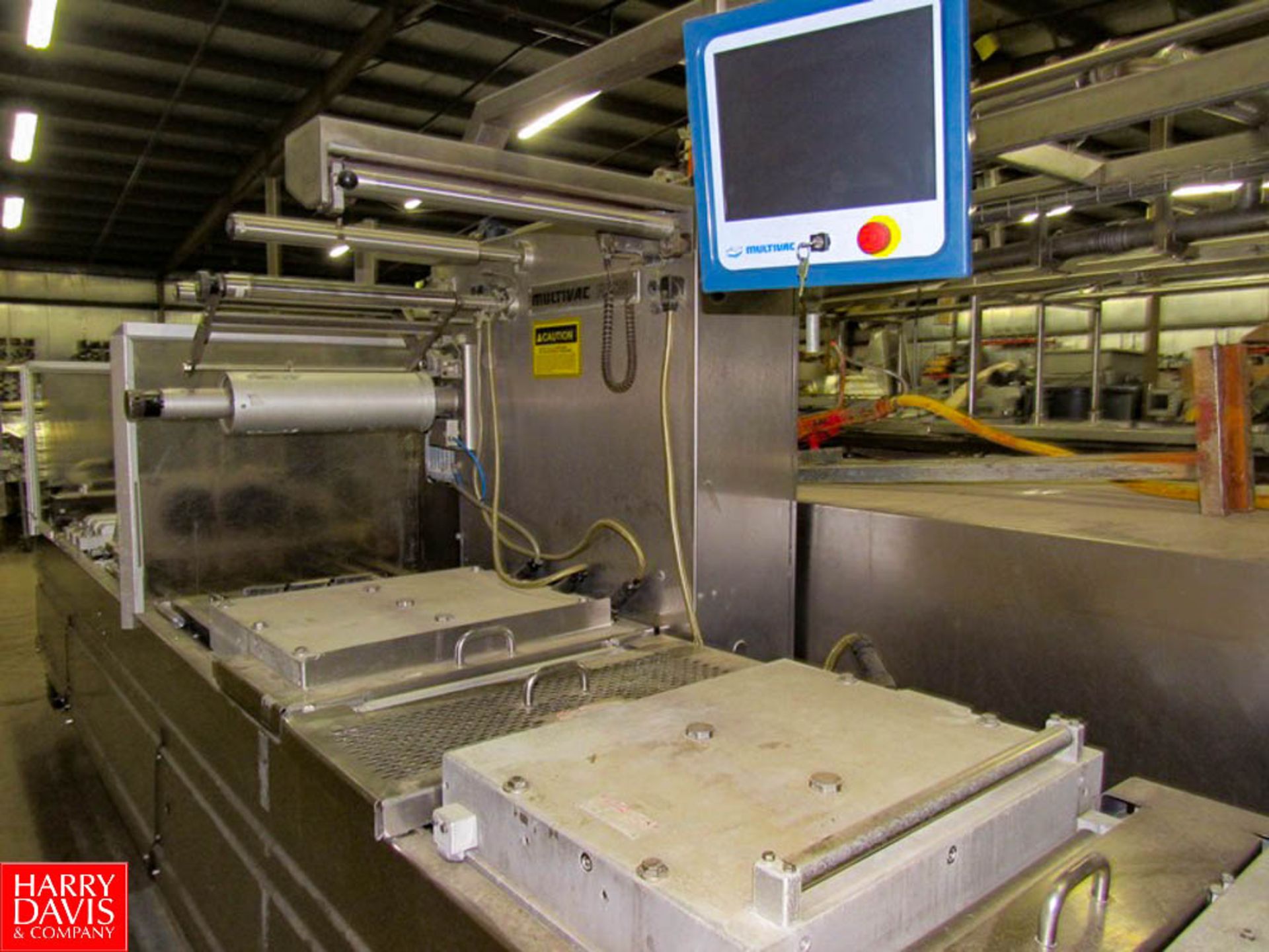 Multivac Mdl. R530 Rollstock Packaging Machine, mfg. 2003, 490mm web width, 525 mm advance, MR625 - Image 9 of 24