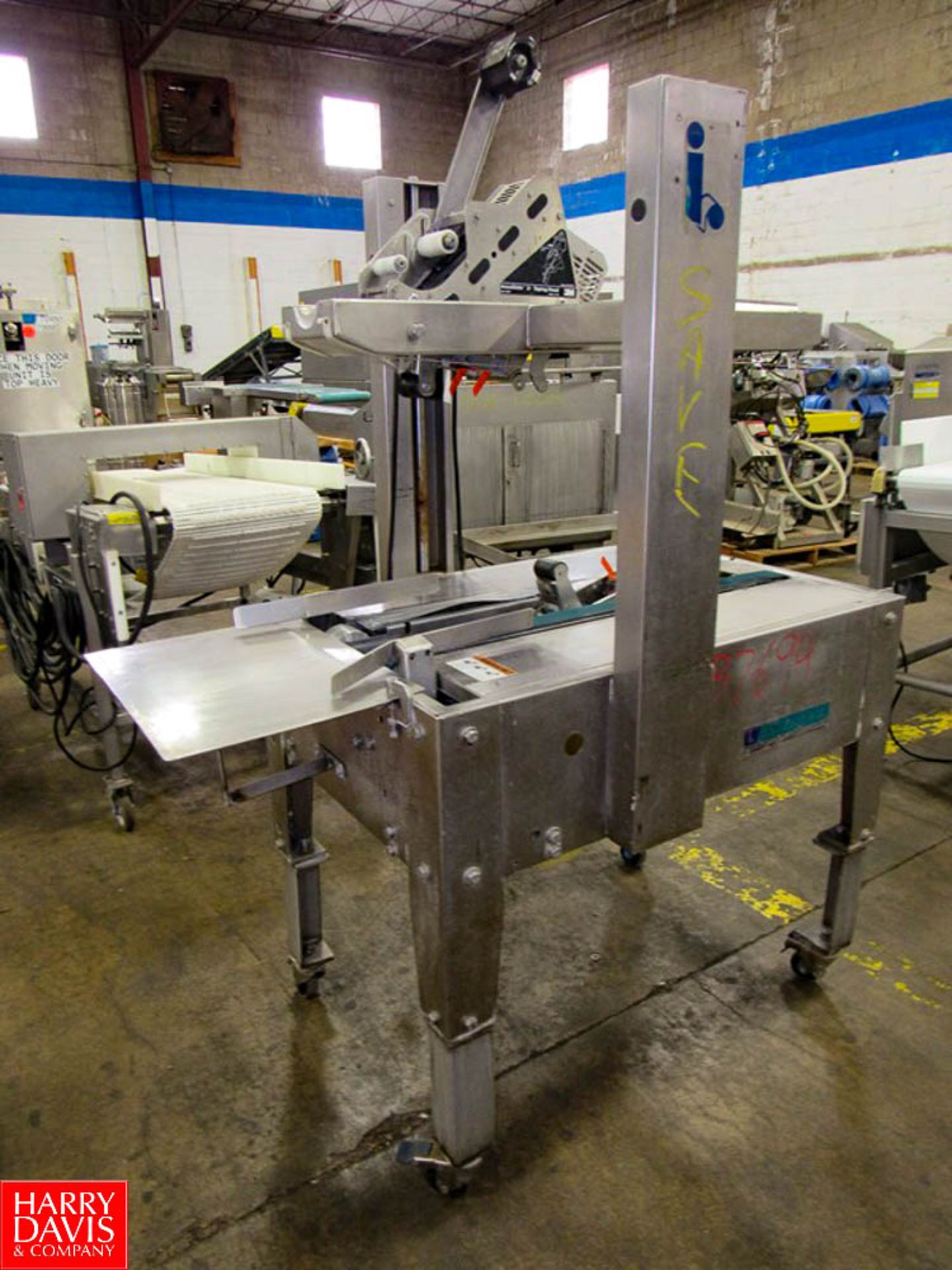 Interpack Mdl. USA2024BBSS Stainless Steel Portable Case Sealer, Ser. #F03T039002 Rigging Fee: $ - Image 3 of 3