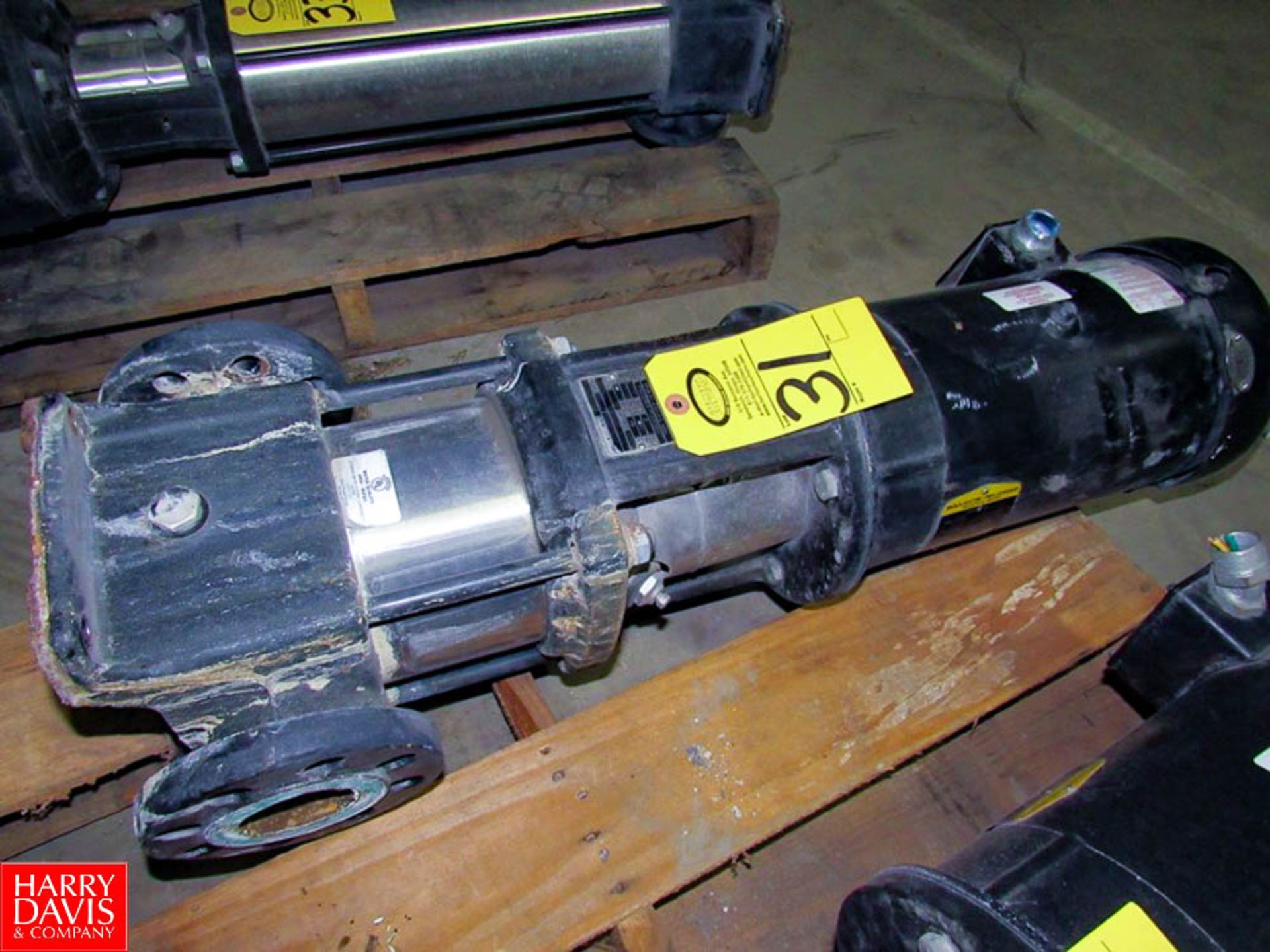 Grundfos Mdl. A98112963-P111149224 Multi-Stage Pressure Booster Pump, 3 h.p., Type CR10-04A-CJ-A-E- - Image 2 of 3