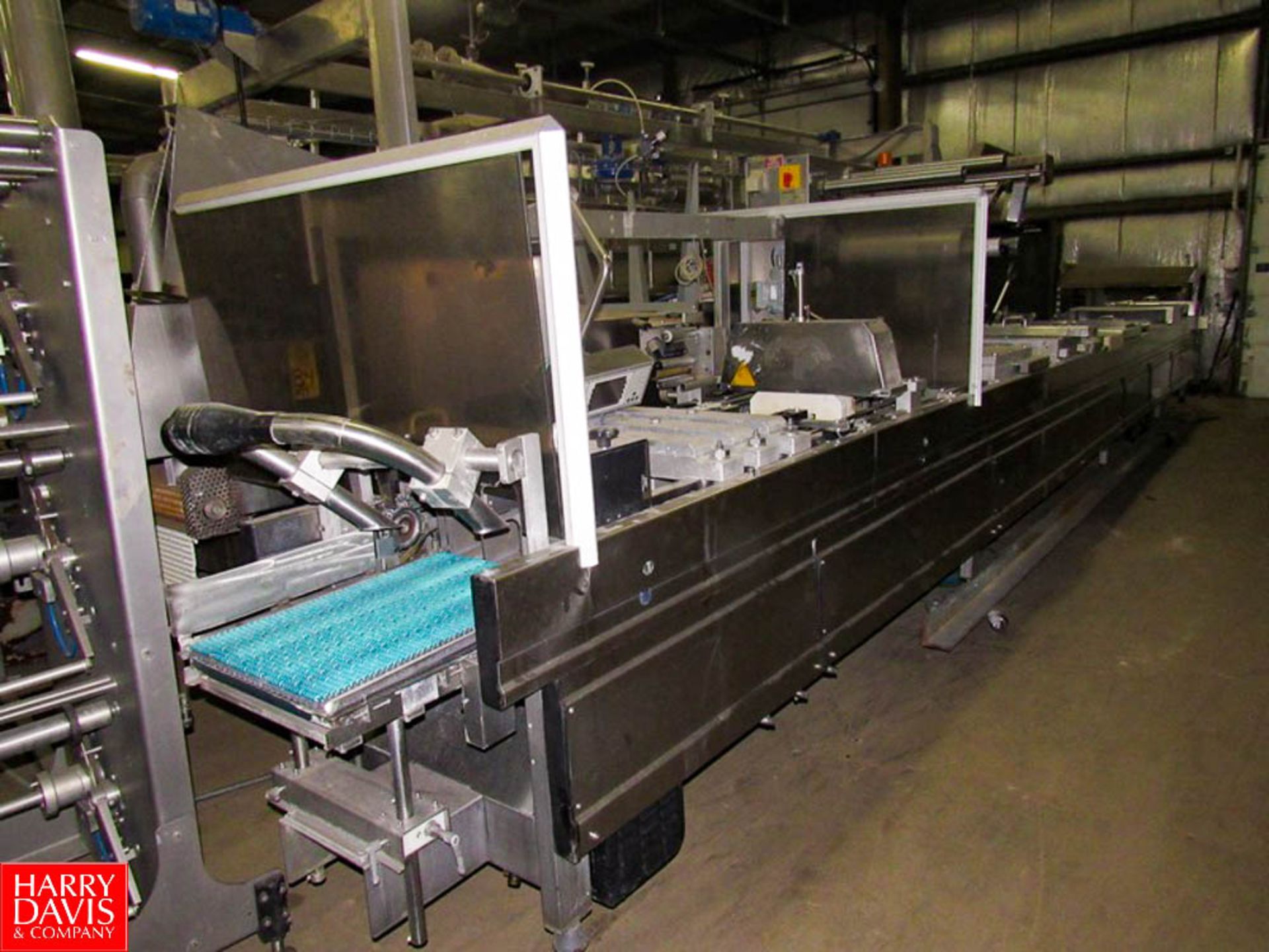 Multivac Mdl. R530 Rollstock Packaging Machine, mfg. 2003, 490mm web width, 525 mm advance, MR625