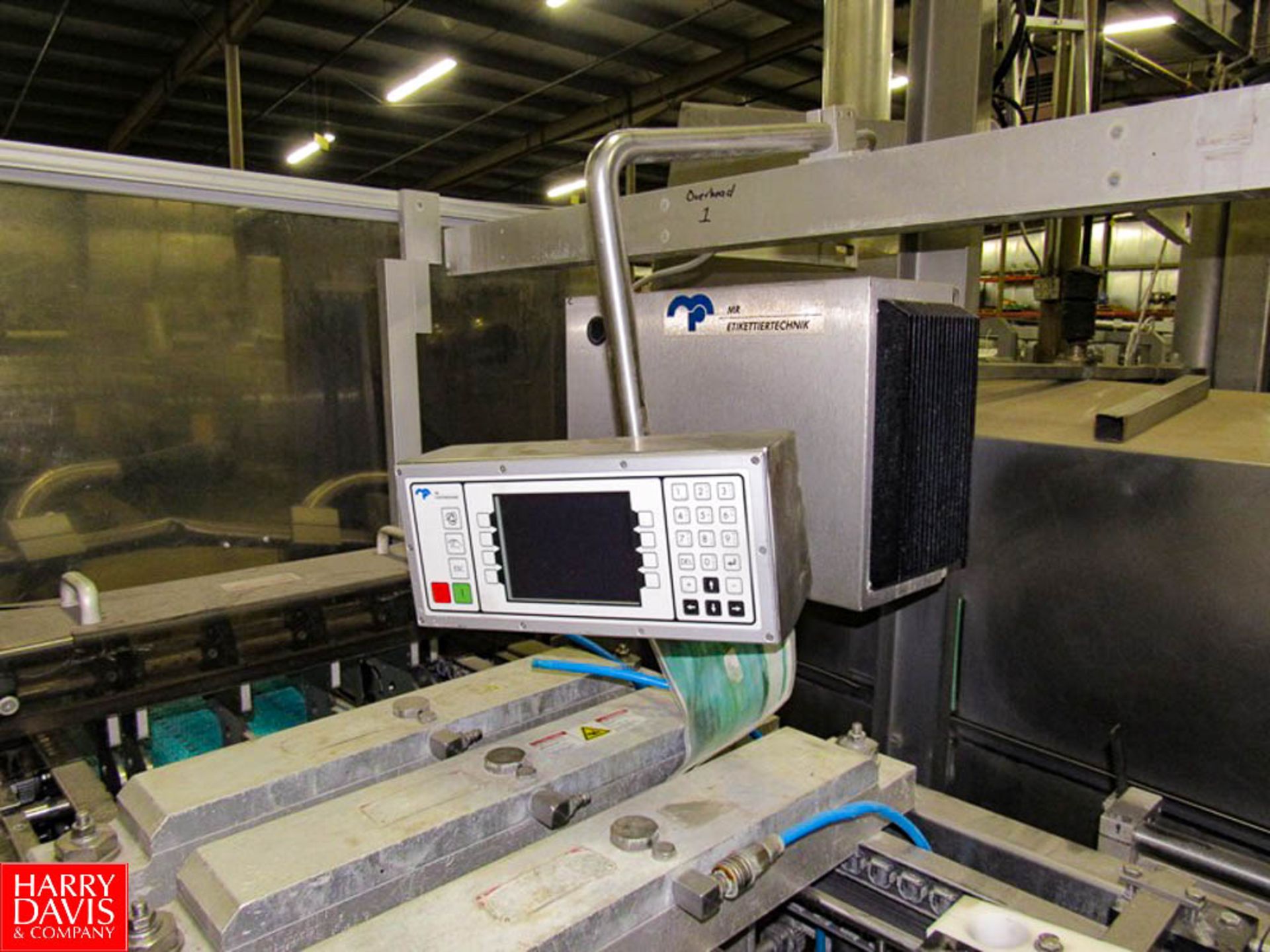 Multivac Mdl. R530 Rollstock Packaging Machine, mfg. 2003, 490mm web width, 525 mm advance, MR625 - Image 12 of 24