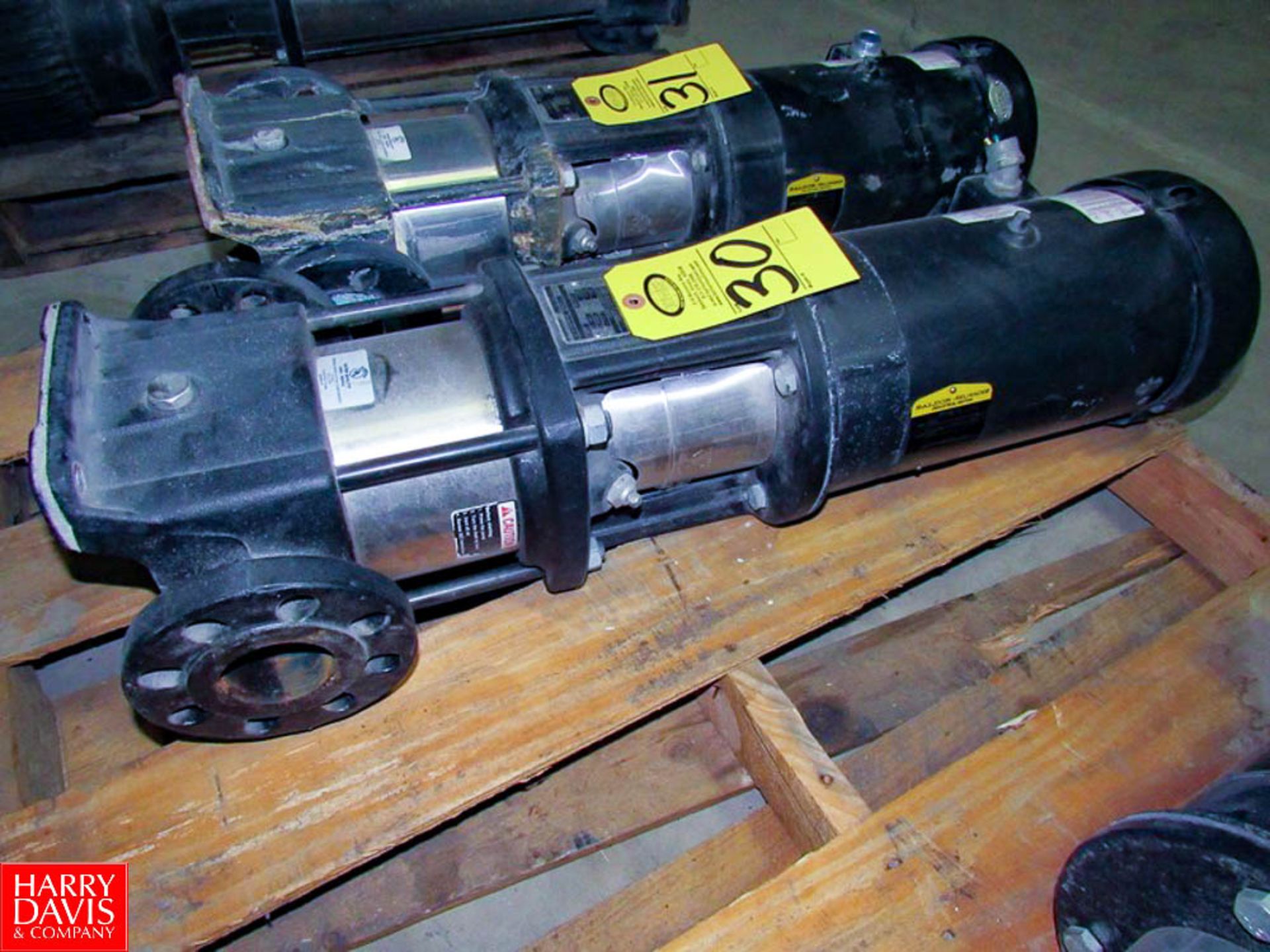 Grundfos Mdl. A98112963P112250332 Multi-Stage Pressure Booster Pump, 3 h.p., Type CR10-04A-CJ-A-E- - Image 2 of 3