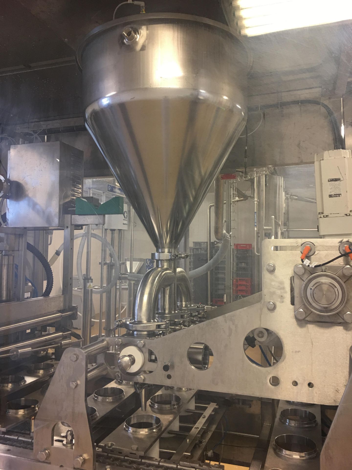 2018 Rebuilt Autoprod 3-Lane Inline Cup Filler, Rebuilt by VMS - Image 5 of 6