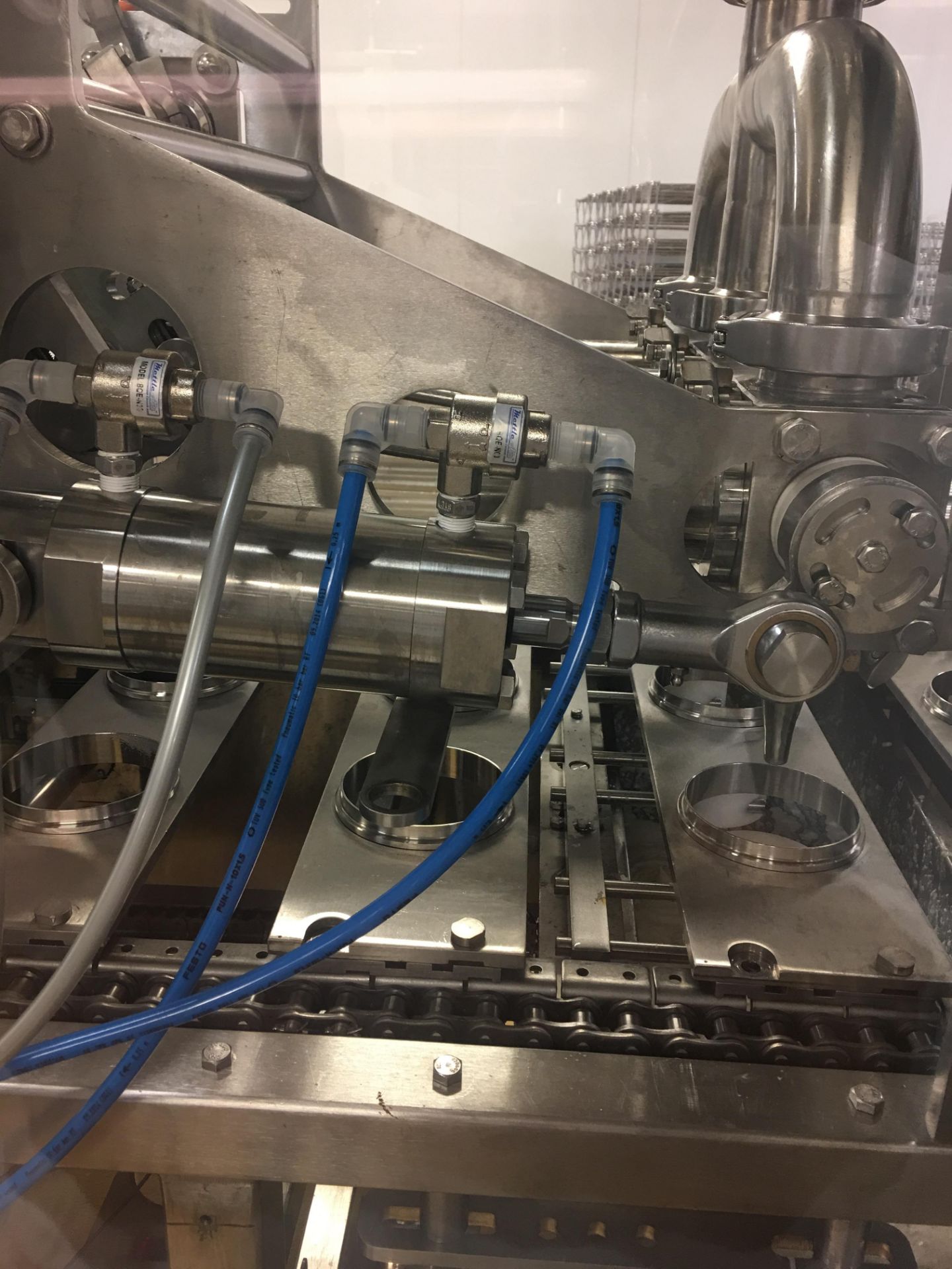 2018 Rebuilt Autoprod 3-Lane Inline Cup Filler, Rebuilt by VMS - Image 6 of 6