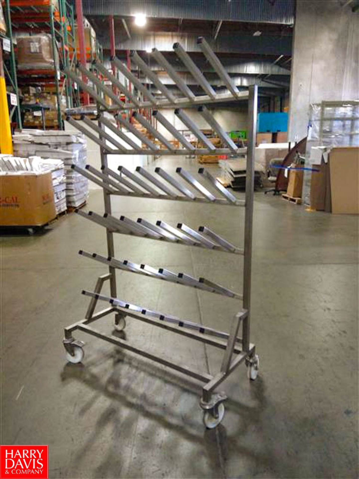 S/S Portable Food Tray Racks Location: Hayward , CA