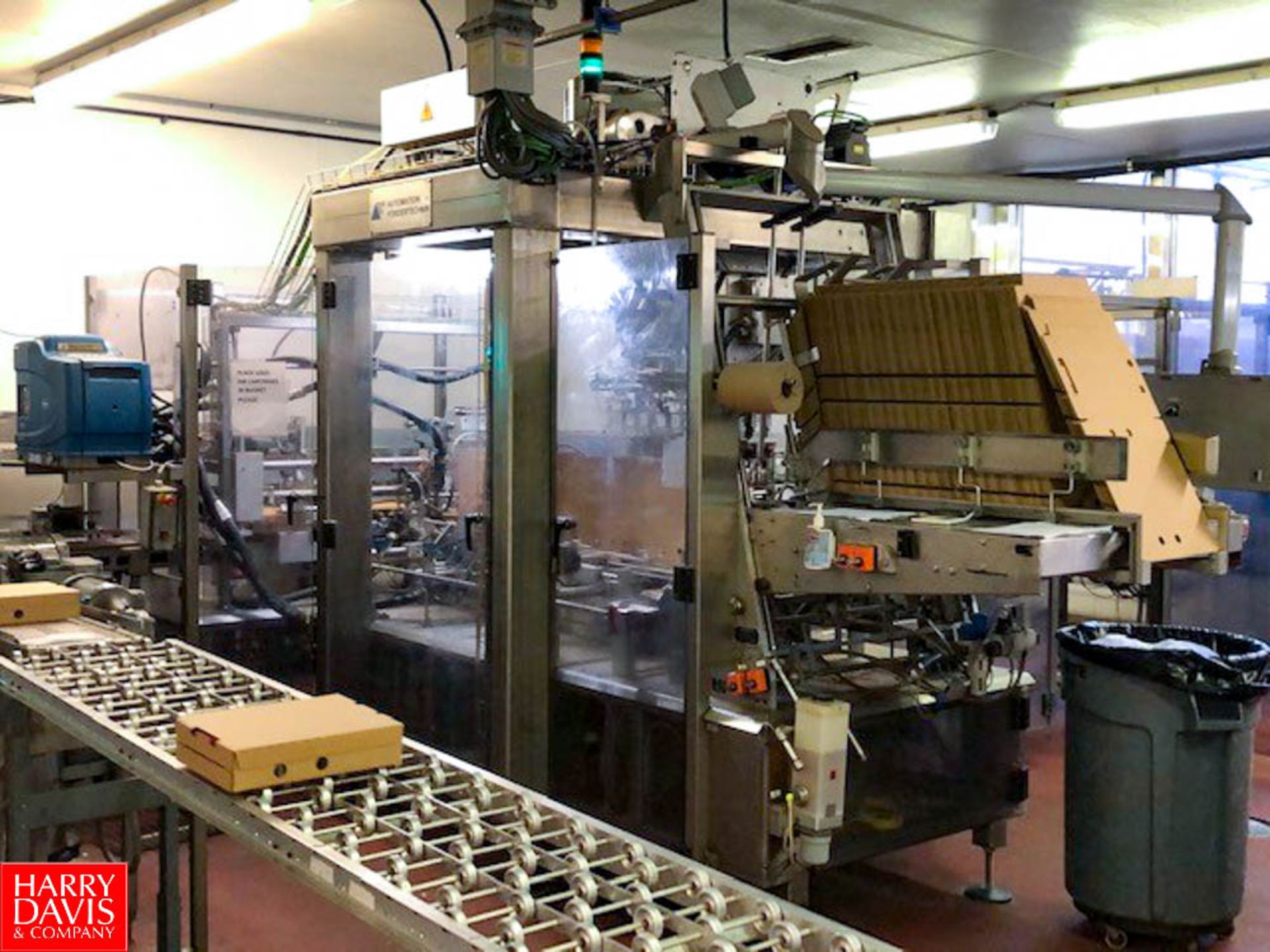 Oystar A+F Wrap Around Robotic Case Packaging Machine