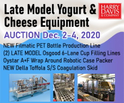 Late Model Cheese & Yogurt Manufacturing Equipment