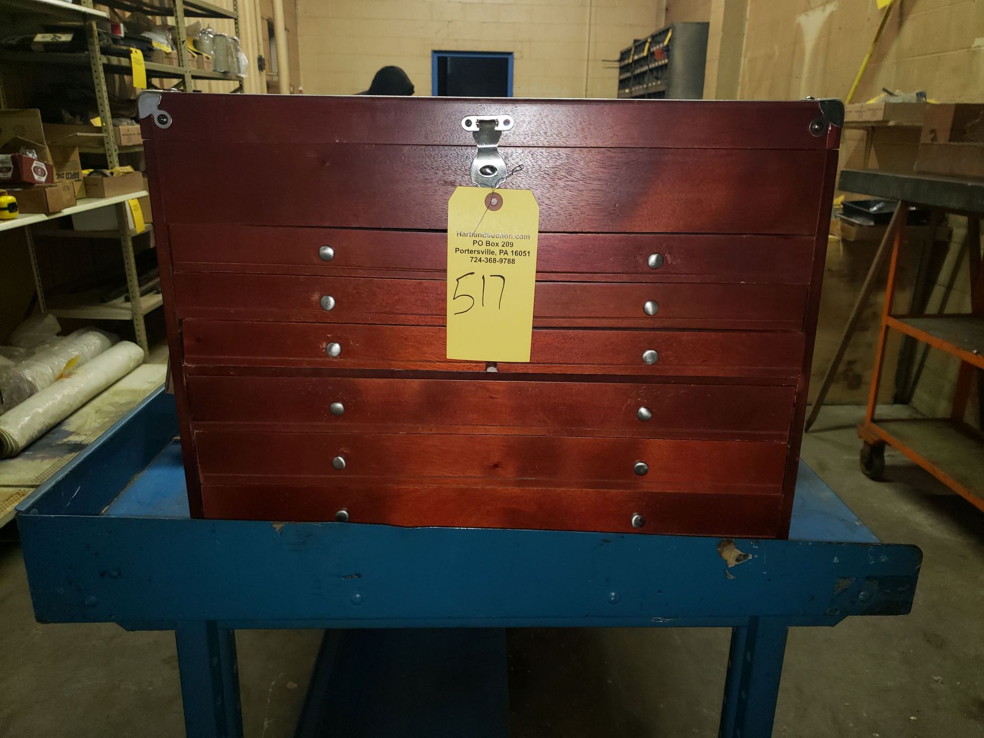 WOODEN TOOL BOX