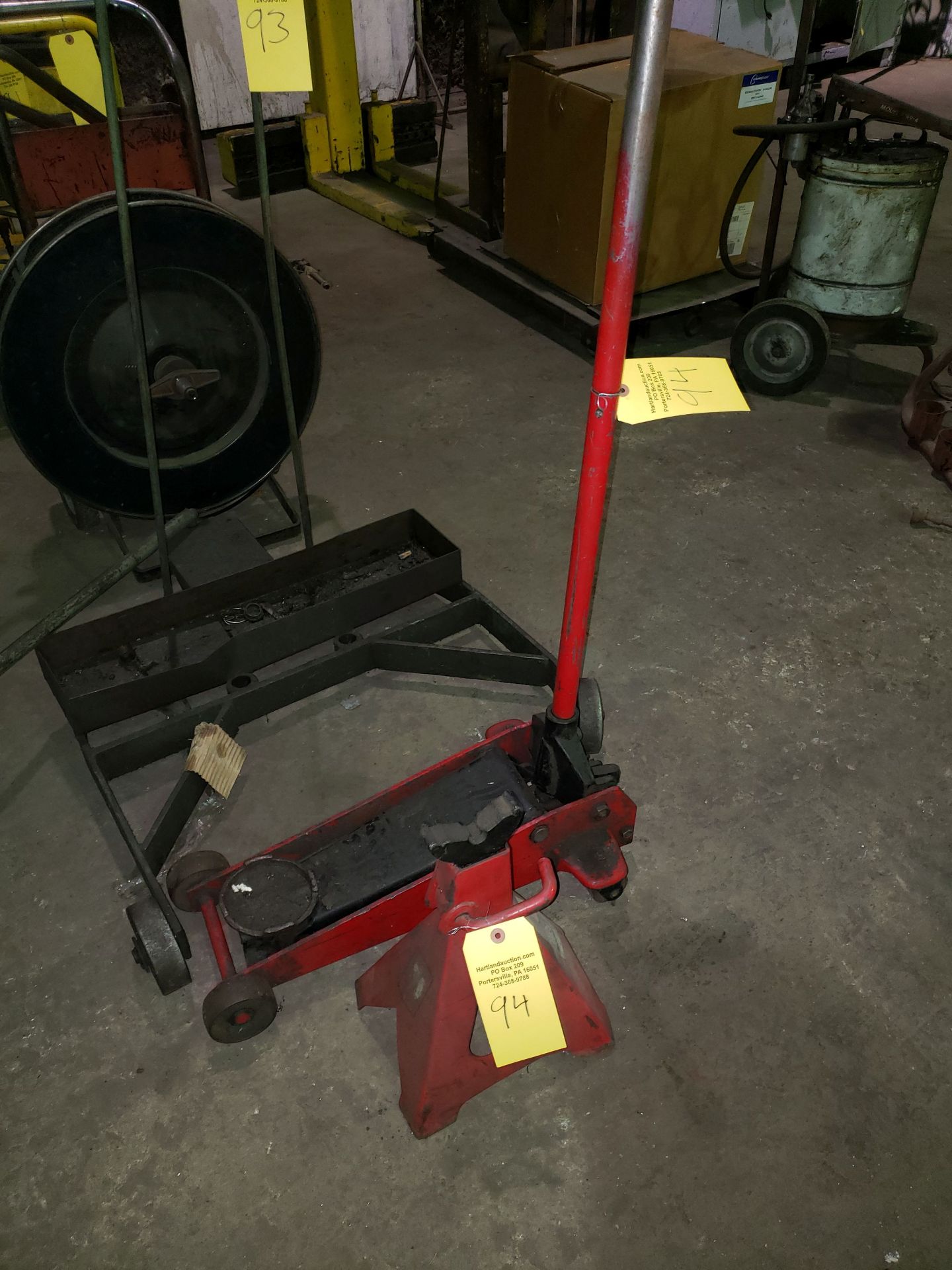 FLOOR JACK & 6 TON JACK STAND