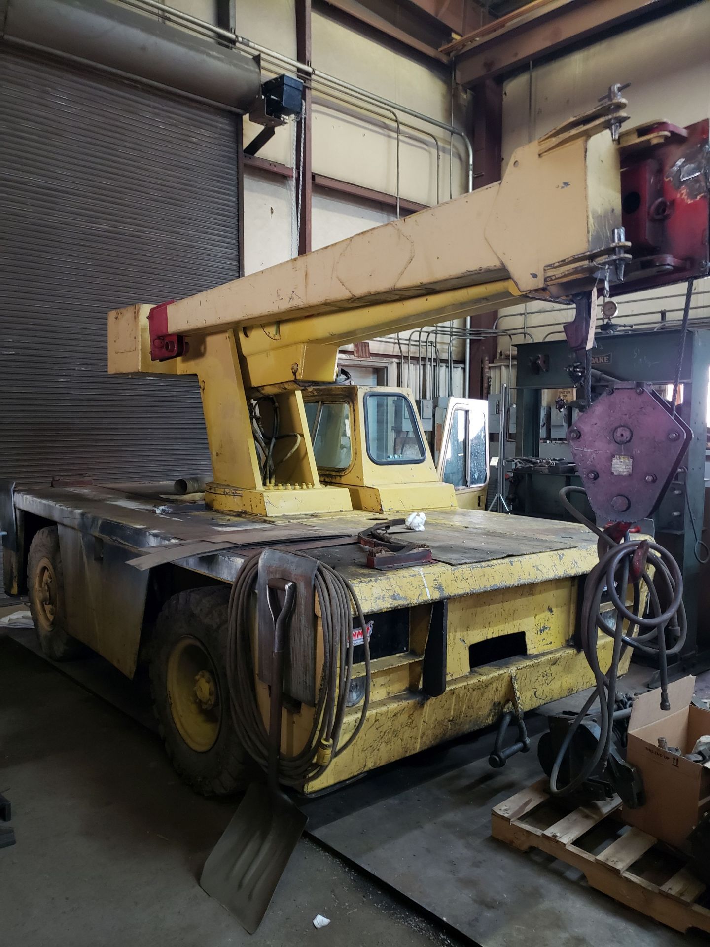 BRODERSON 10 TON ROUGH TERRAIN CRANE MODEL IC80 1B, SN 1092984587 HOURS, DIESEL MODEL IC80 1B, SN