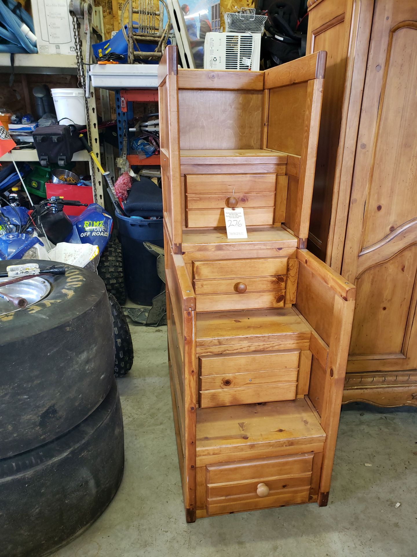 BUNK BED STORAGE STEPS