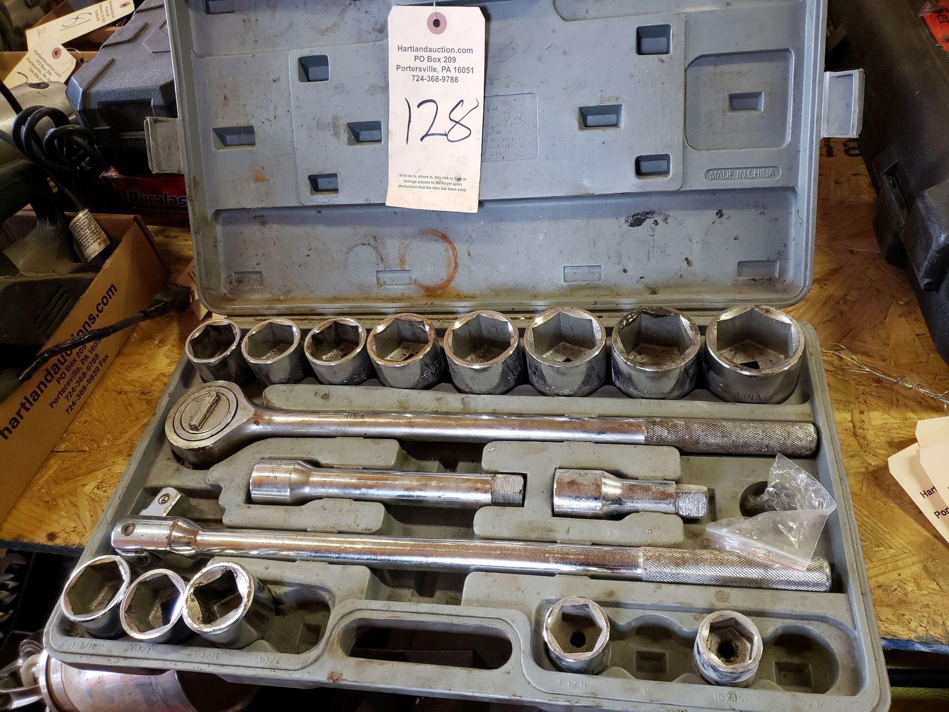 12 PC 3/4" DRIVE SOCKET SET