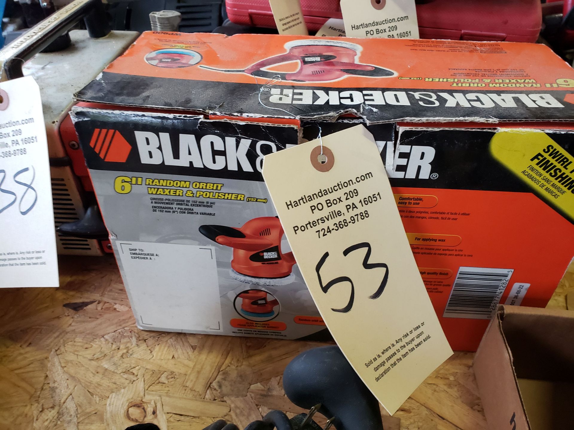 BLACK & DECKER 6" POLISHER