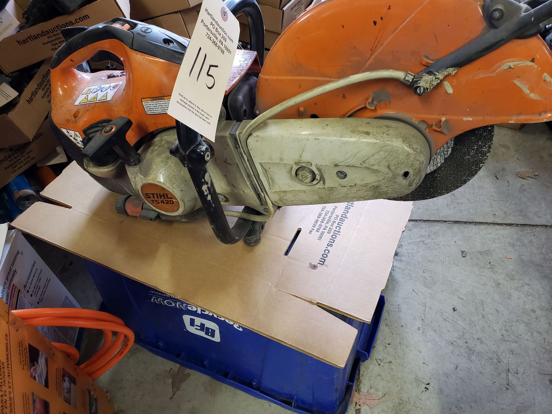 STIHL TS 420 CUT OFF SAW