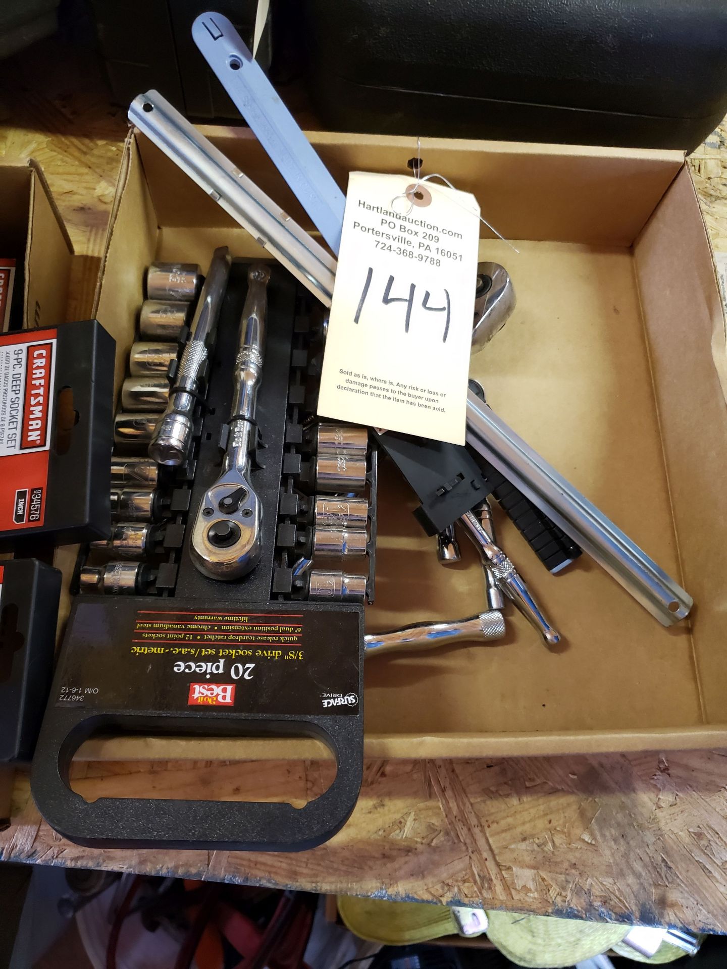 NEW SOCKET SET & SOCKET HOLDERS, RATCHETS