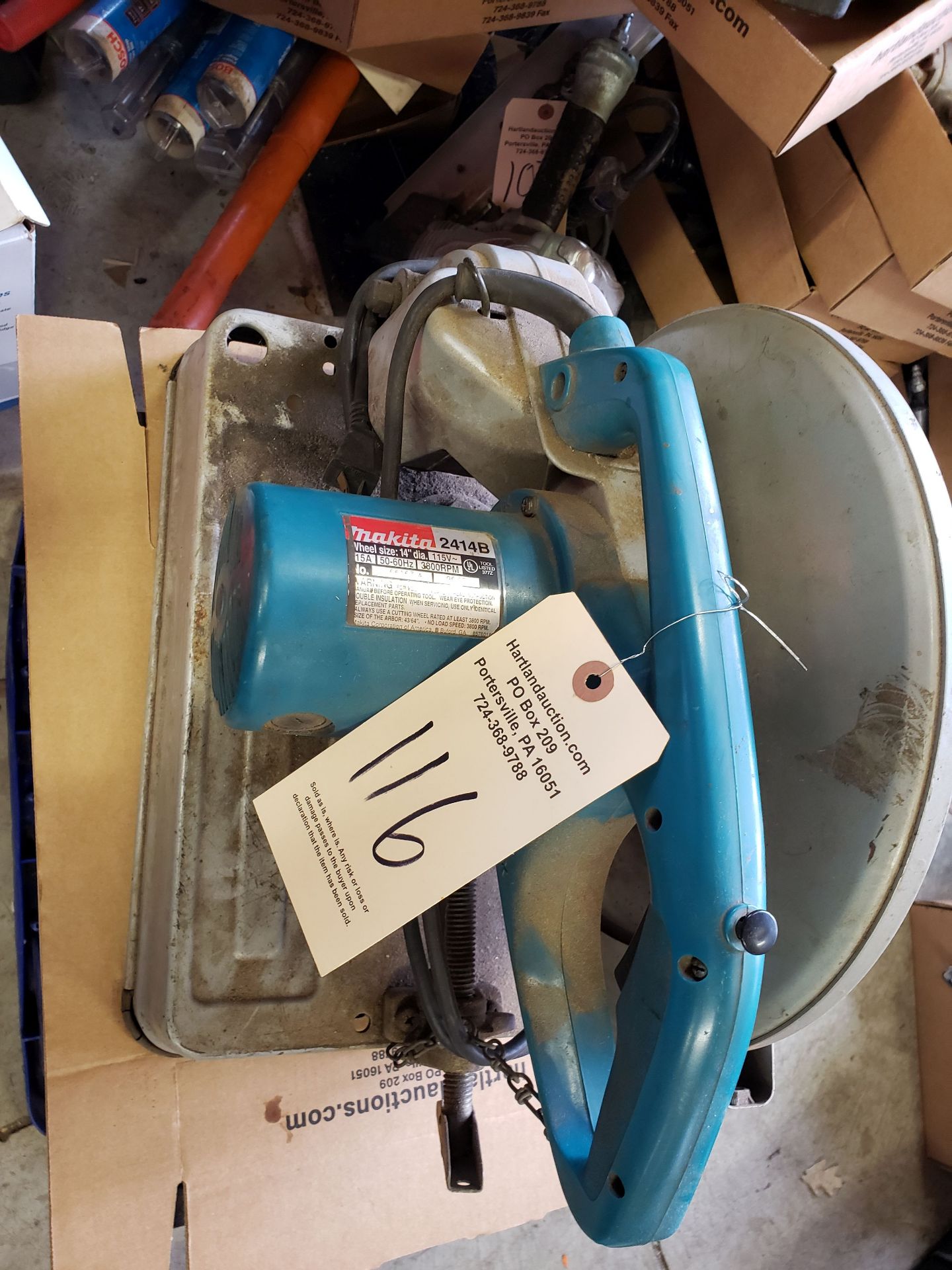 MAKITA 14" CUT OFF SAW