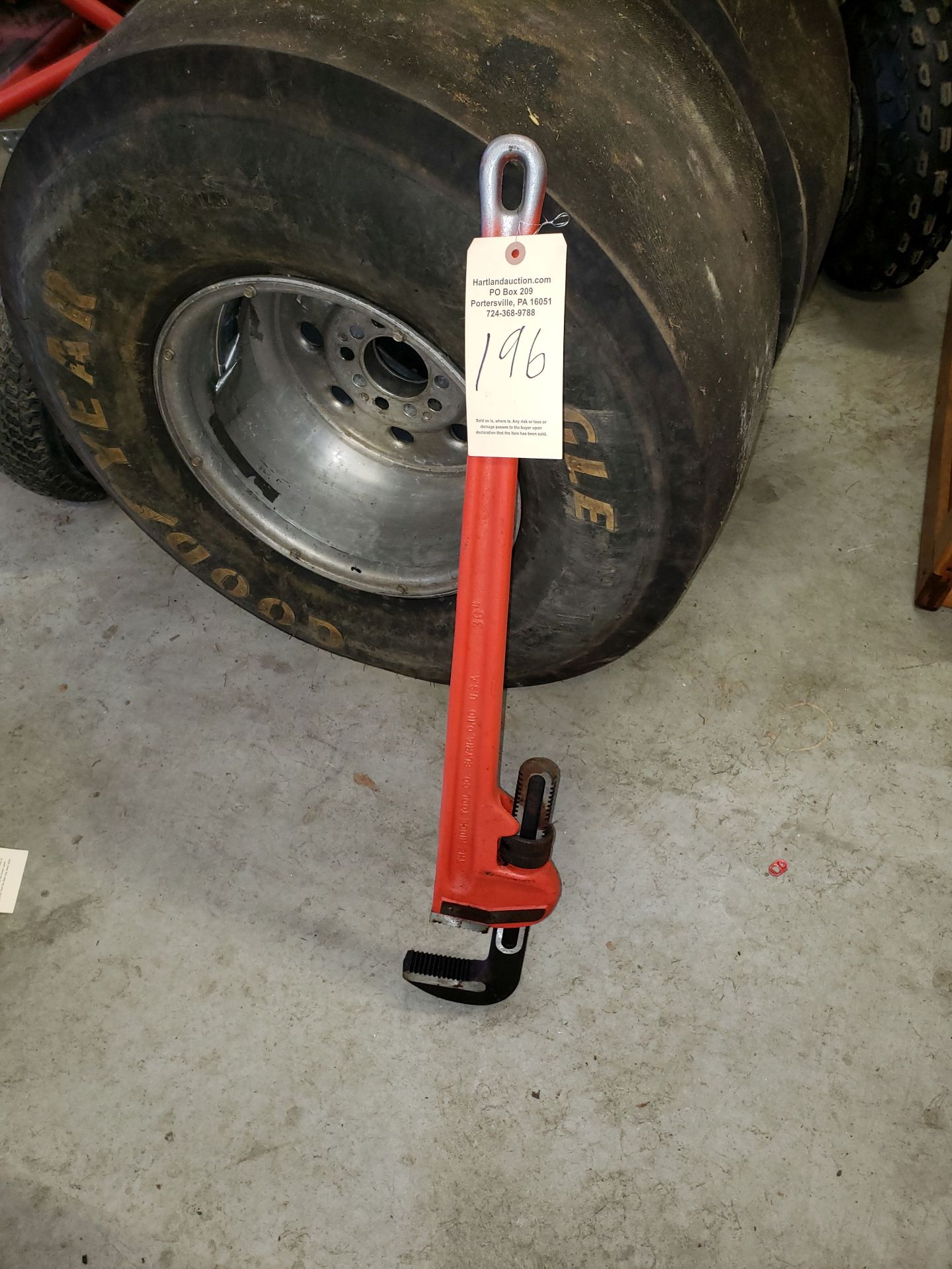 36" RIDGID PIPE WRENCH