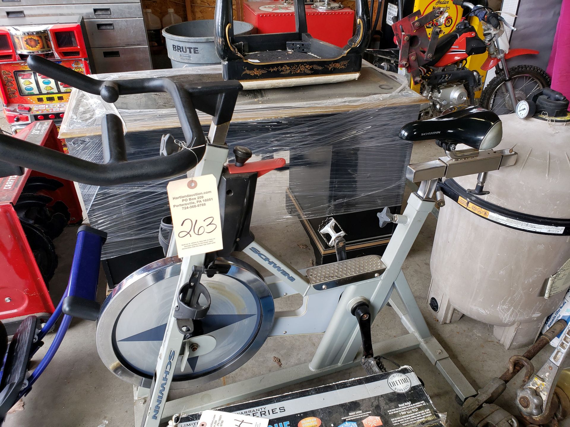 SCHWINN STATIONARY EXERCISE BIKE