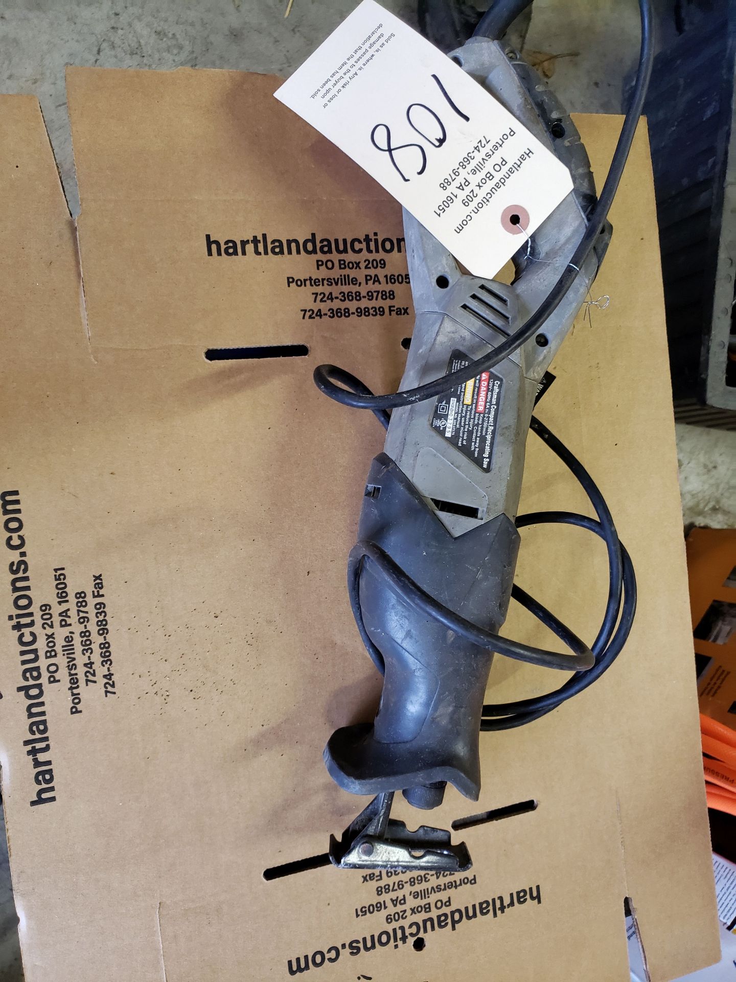 CRAFTSMAN RECIPROCATING SAW