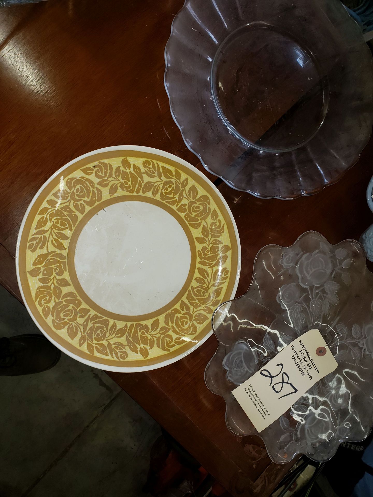 COOKIE TRAY, CAKE PLATE, SERVING PLATE