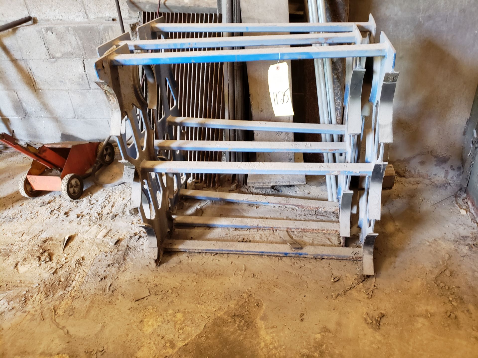 3 BARREL RACKS LOT