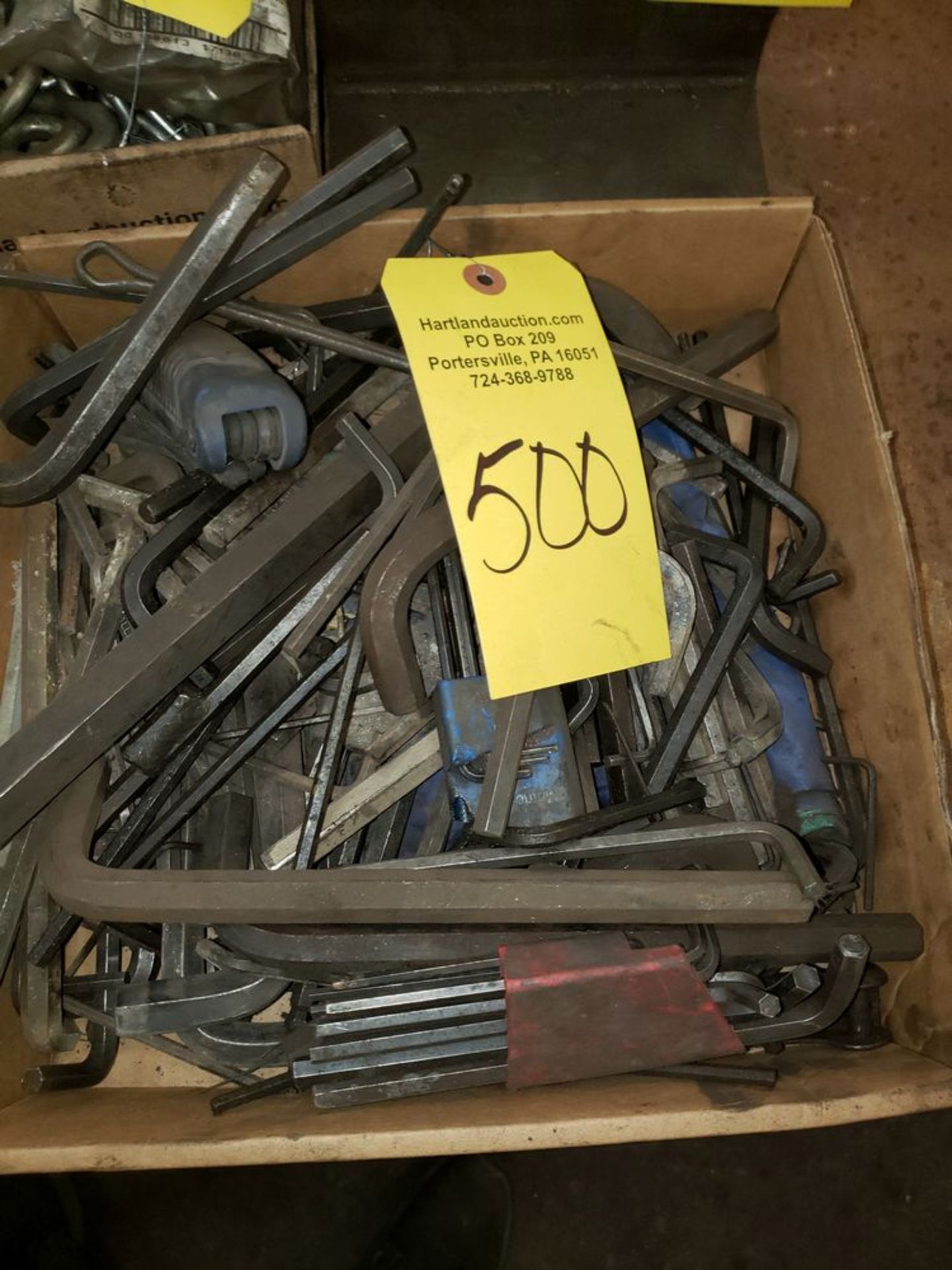 { Group of lots: 499, 500 } ALLEN WRENCHES, LOT