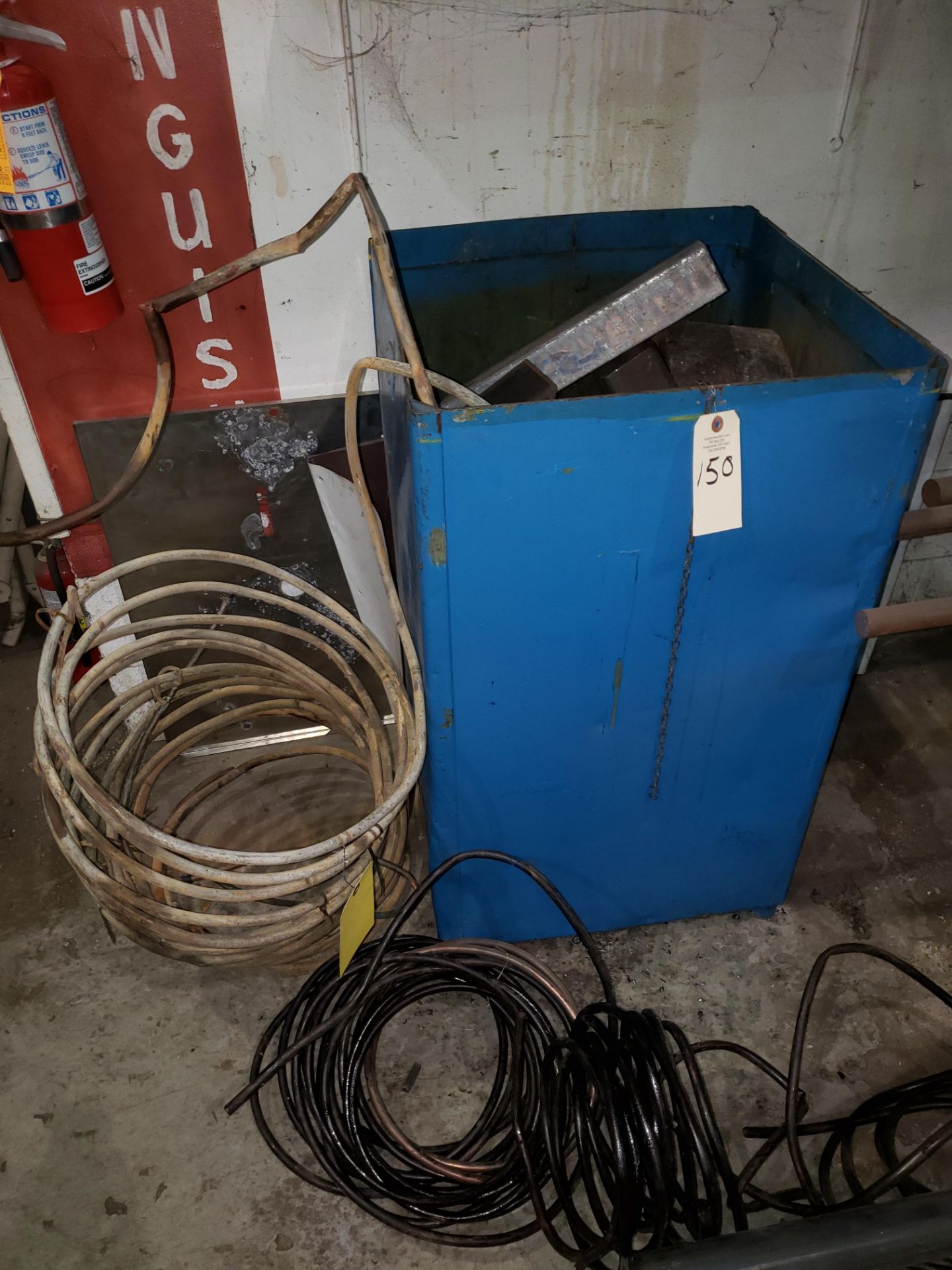 BIN OF MISC METALS & TUBING