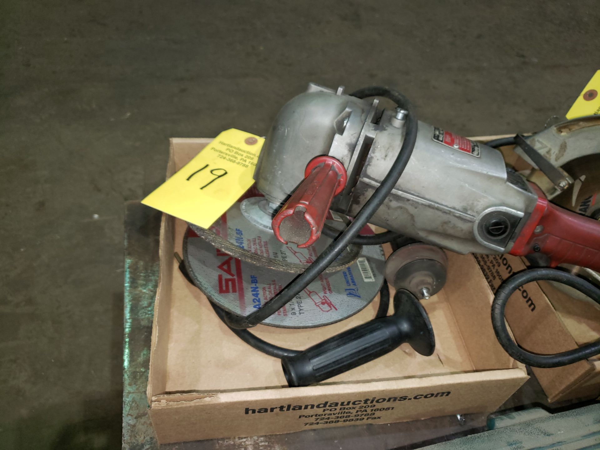 MILWAUKEE 7" RIGHT ANGLE GRINDER