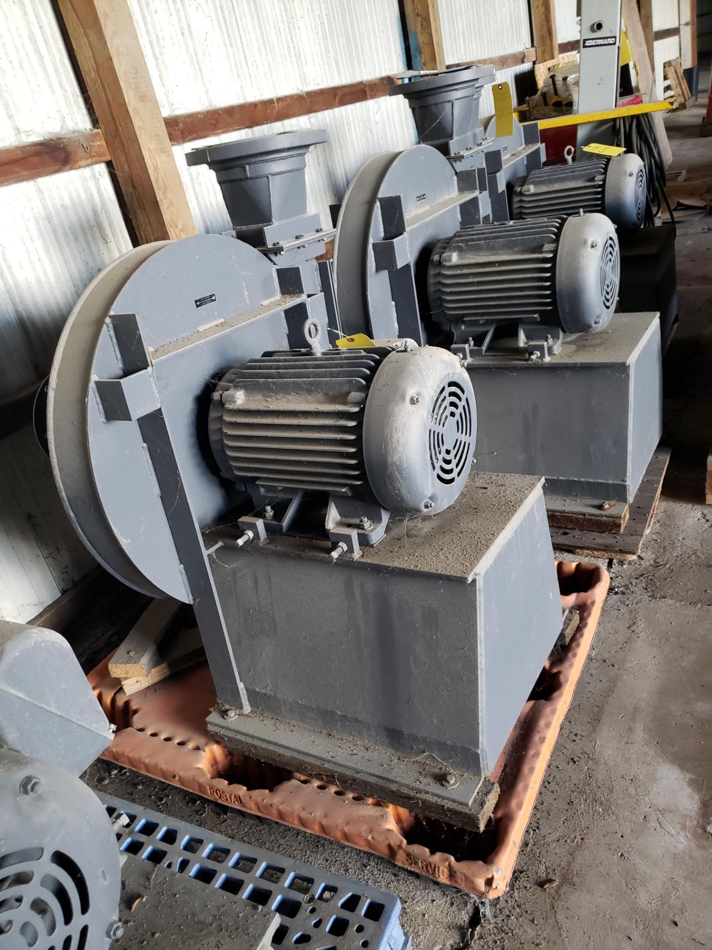 4 NEW PHELPS FAN BLOWER WITH BALDOR SUPER E MOTORS - Image 5 of 5