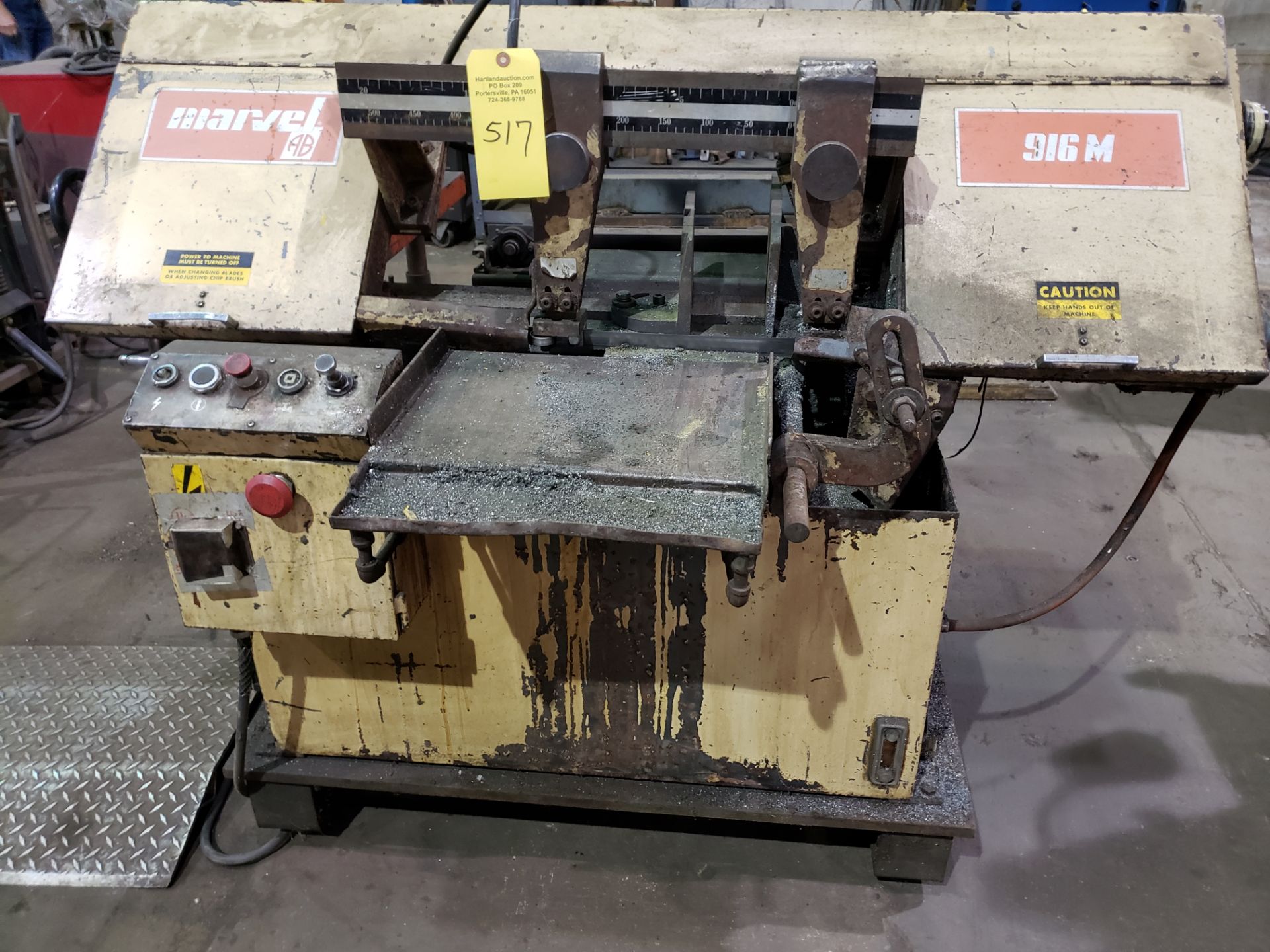 MARVEL 916M HORIZONTAL BAND SAW