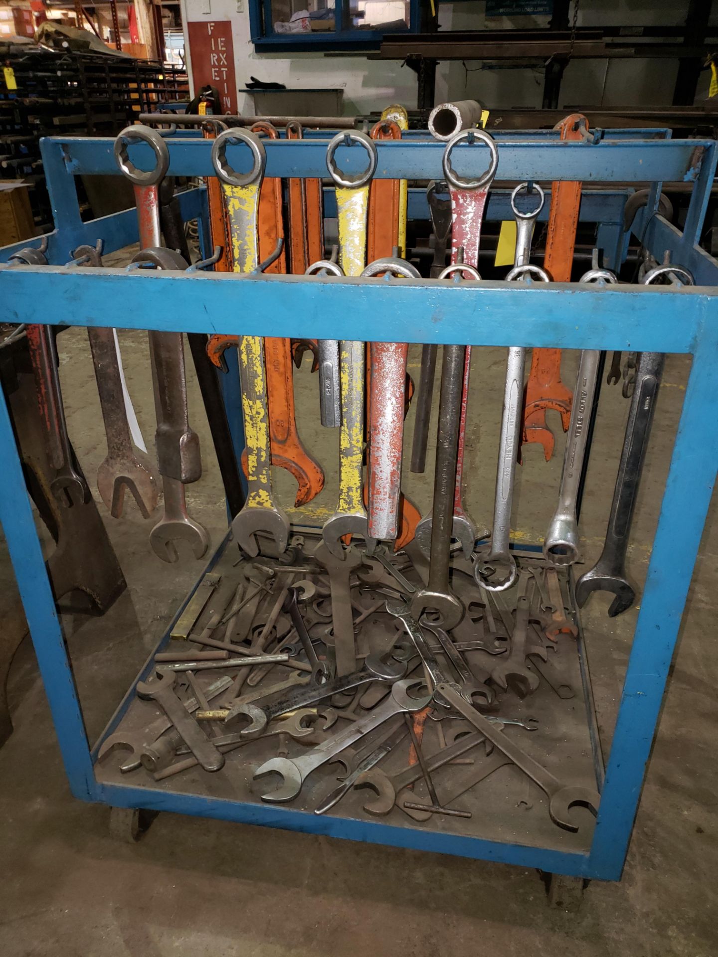 ASSORTED WRENCHES & ROLLER RACK - Image 2 of 2