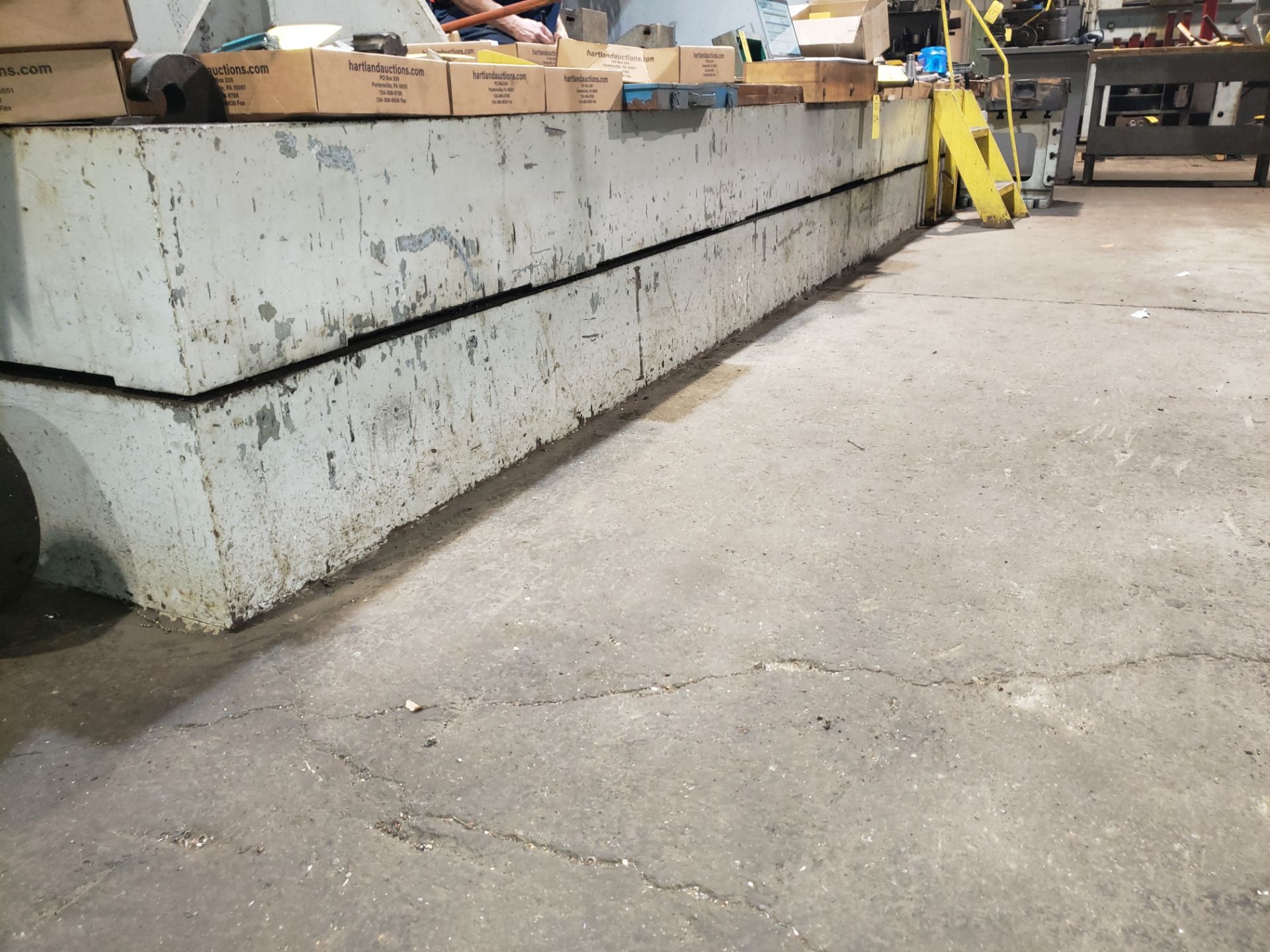TWO 8'x 21' x 12" FLOOR PLATES, STACKED