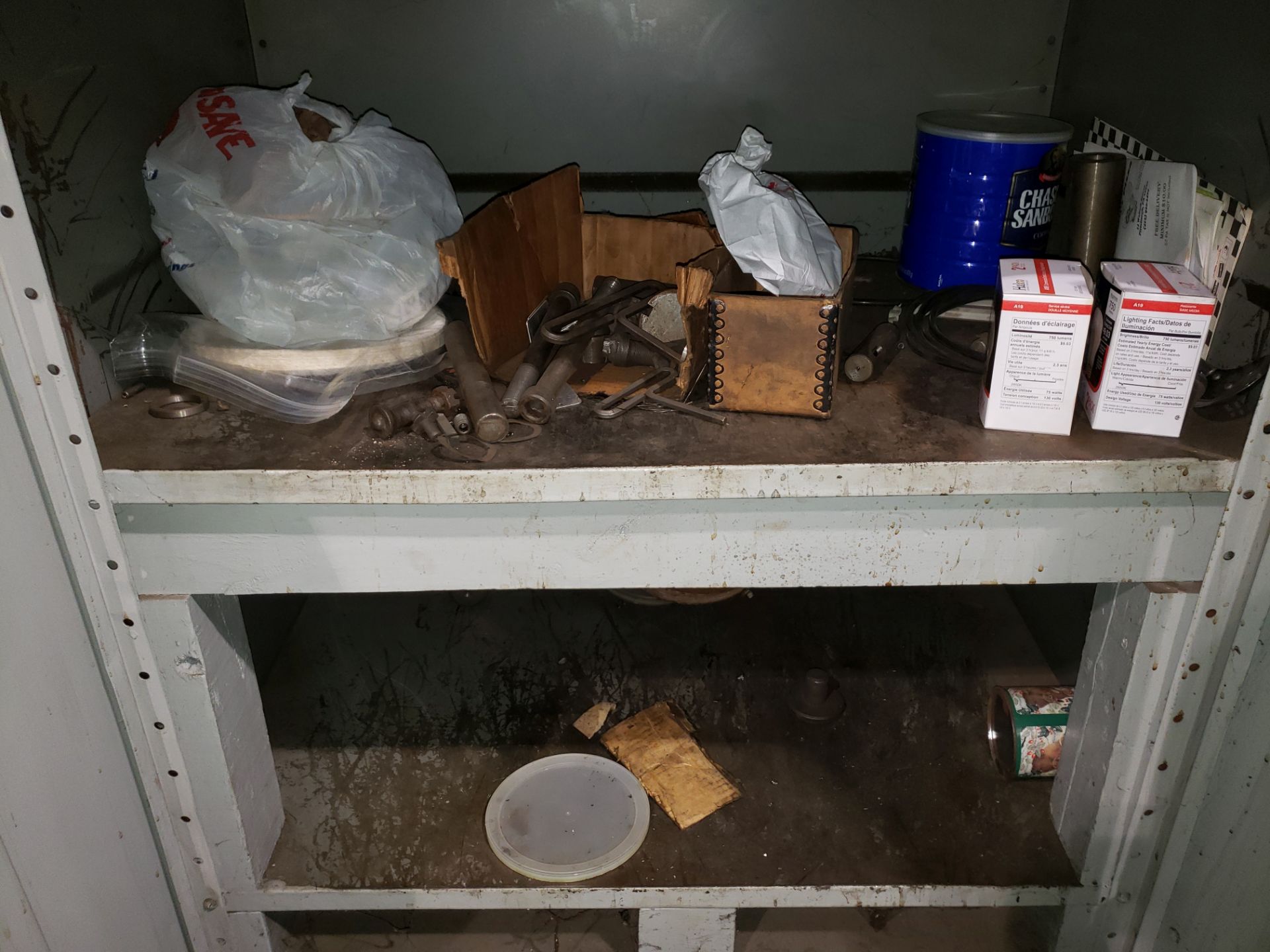 MICROWAVE, CABINET & MISC CONTENTS - Image 2 of 2