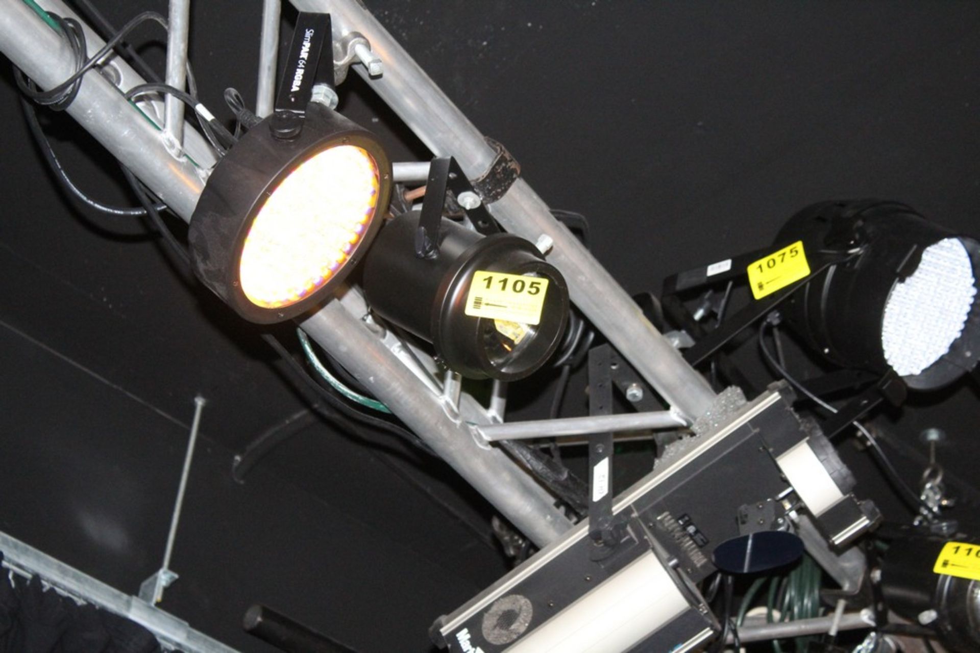 SMALL PAR LIGHT PAR56 BLACK CAN STAGE AND THEATER LIGHT