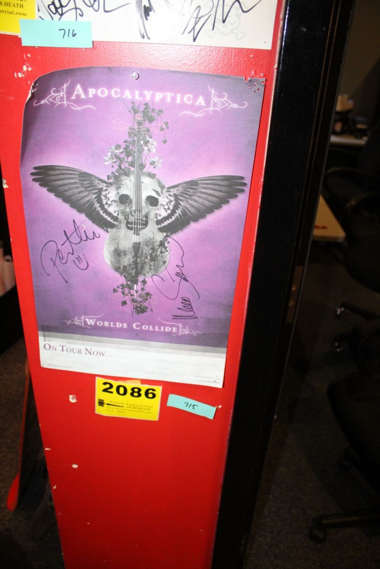 Apocalyptica Signed Poster