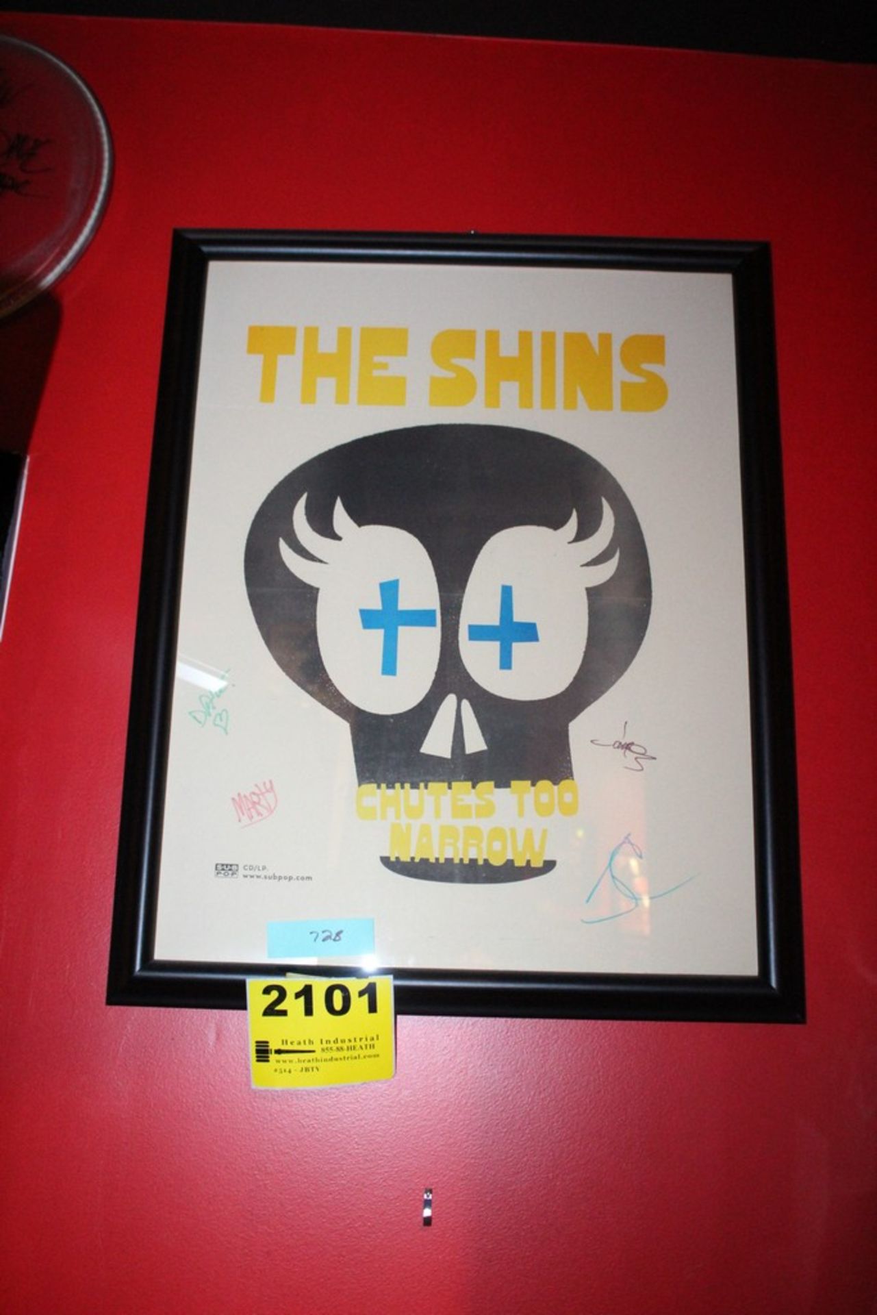 The Shins Signed Framed Poster