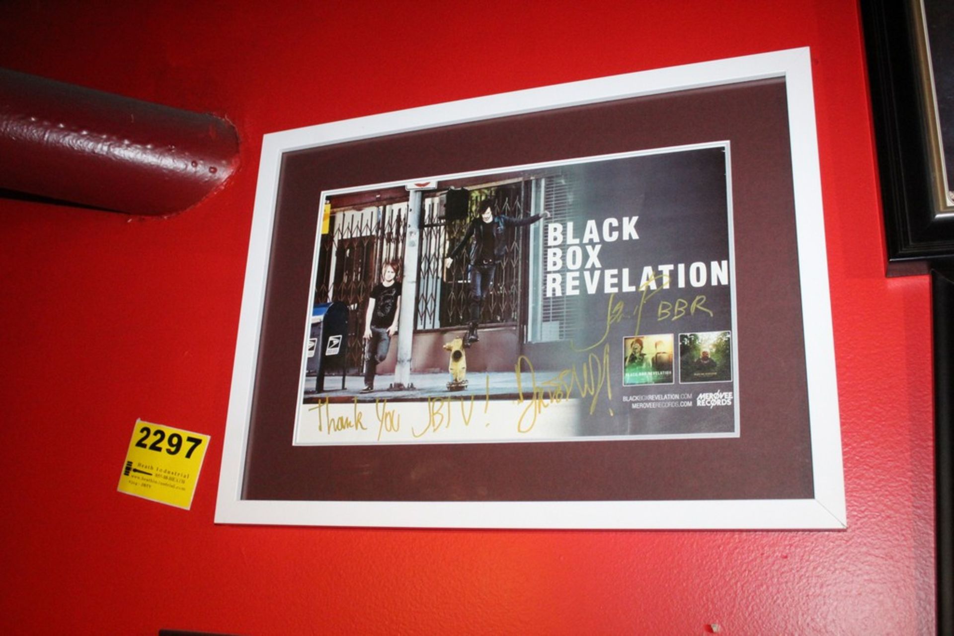 Black Box Revelation-Signed, Framed Poster - Image 2 of 2