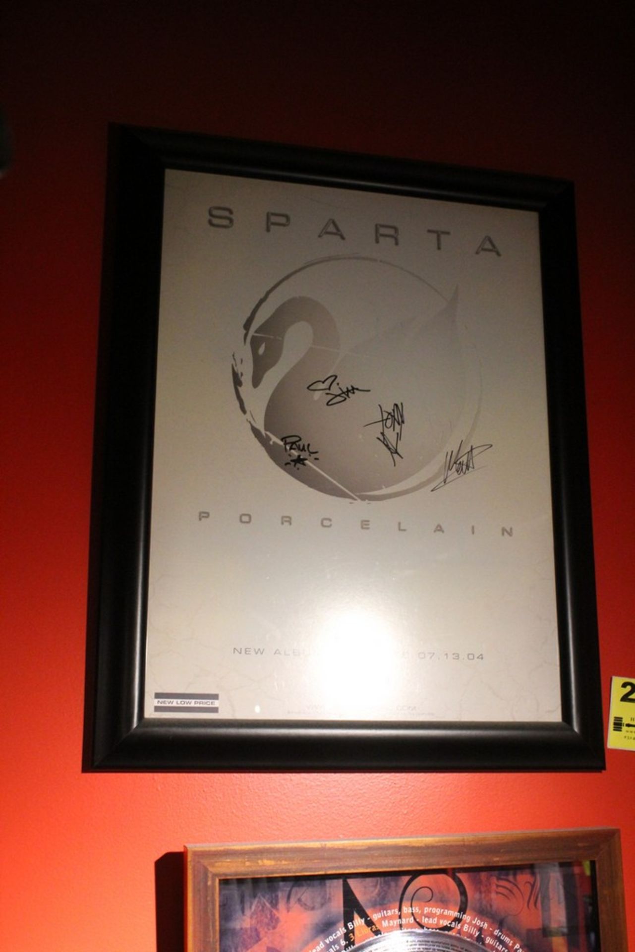 Sparta "Porcelain" Signed Poster