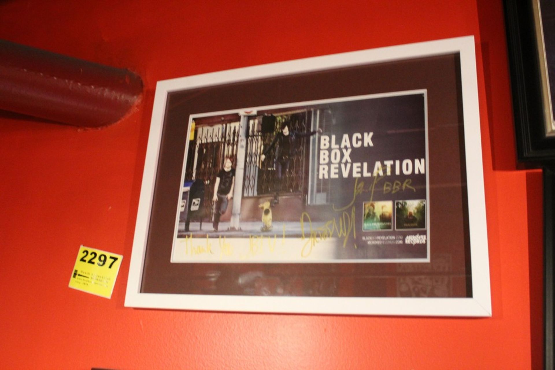 Black Box Revelation-Signed, Framed Poster
