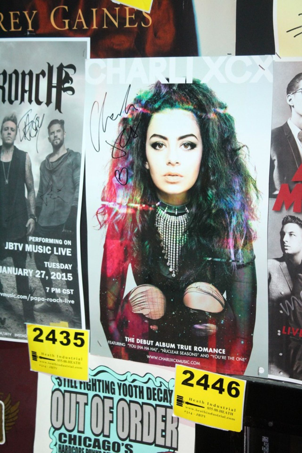 Charlie XCX Signed Poster