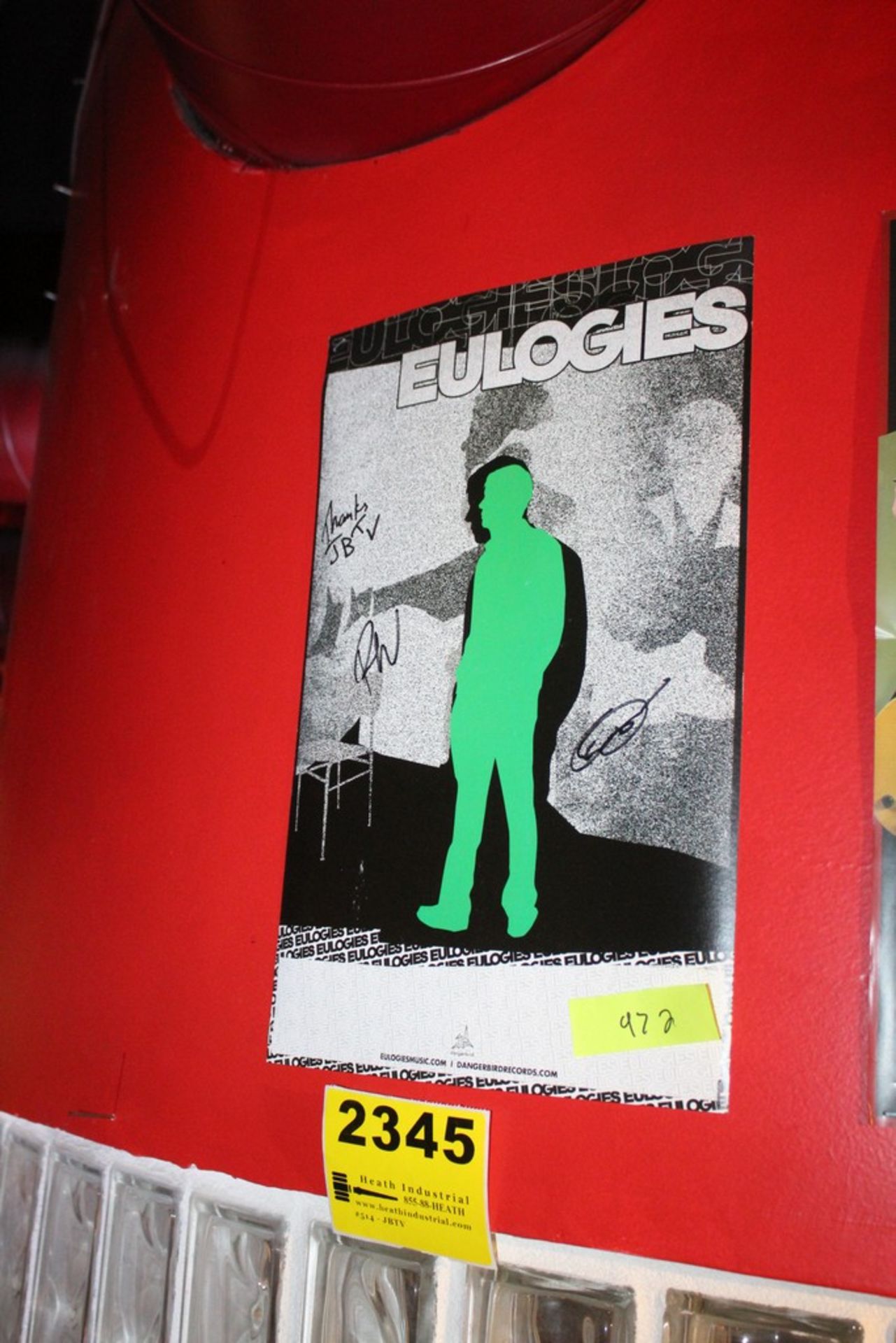 Eulogies-Signed Poster