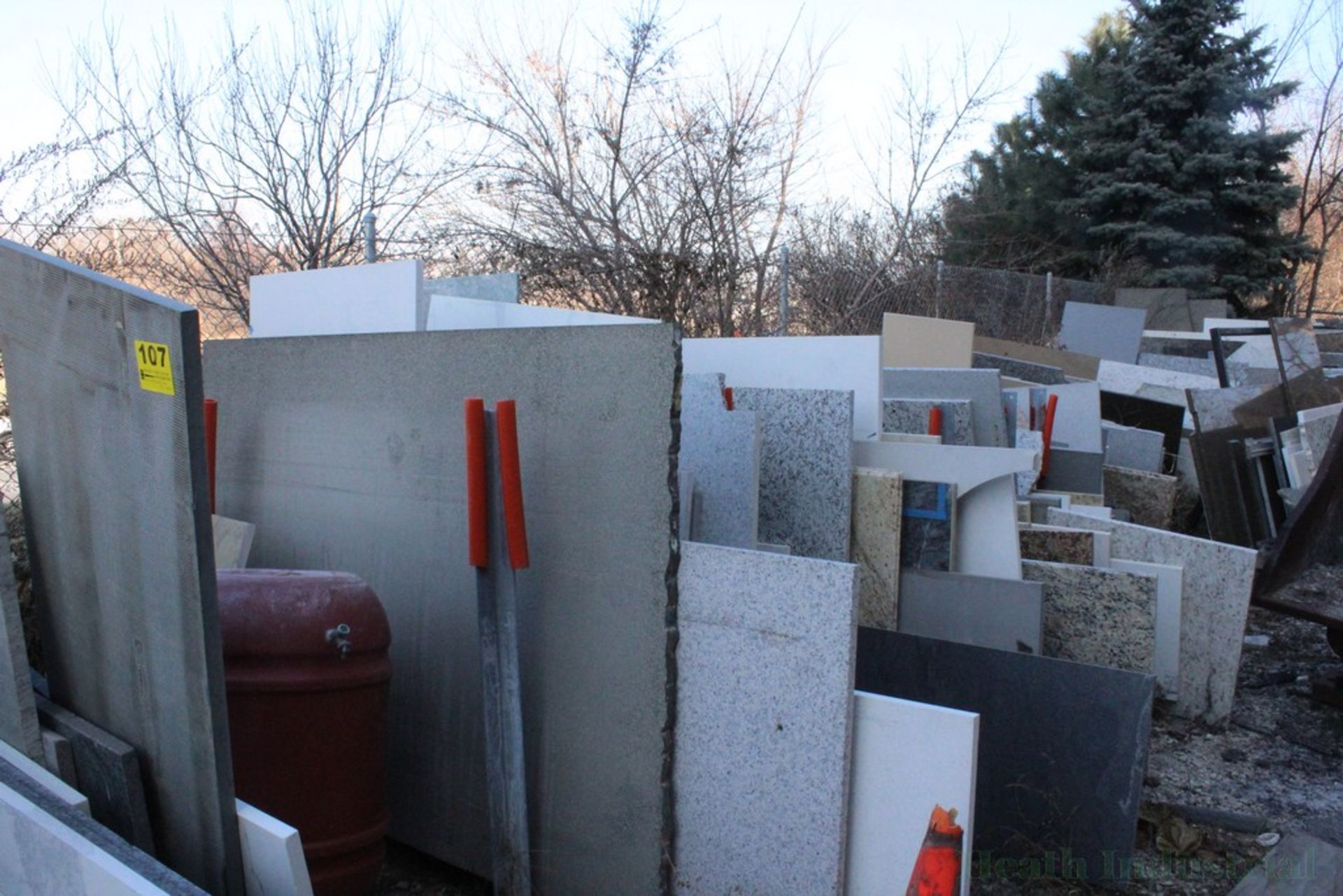 APPROXIMATELY 25' LINEAR FEET OF GRANITE SLABS