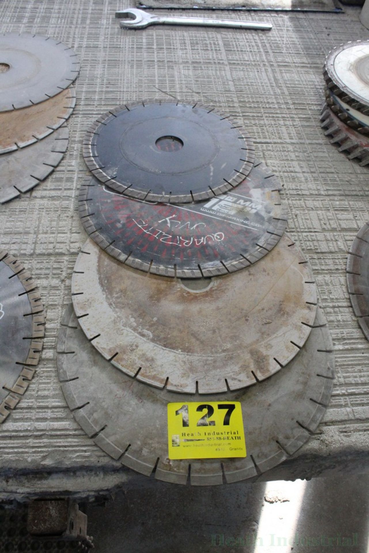 (4) 16" DIAMOND SAW BLADES