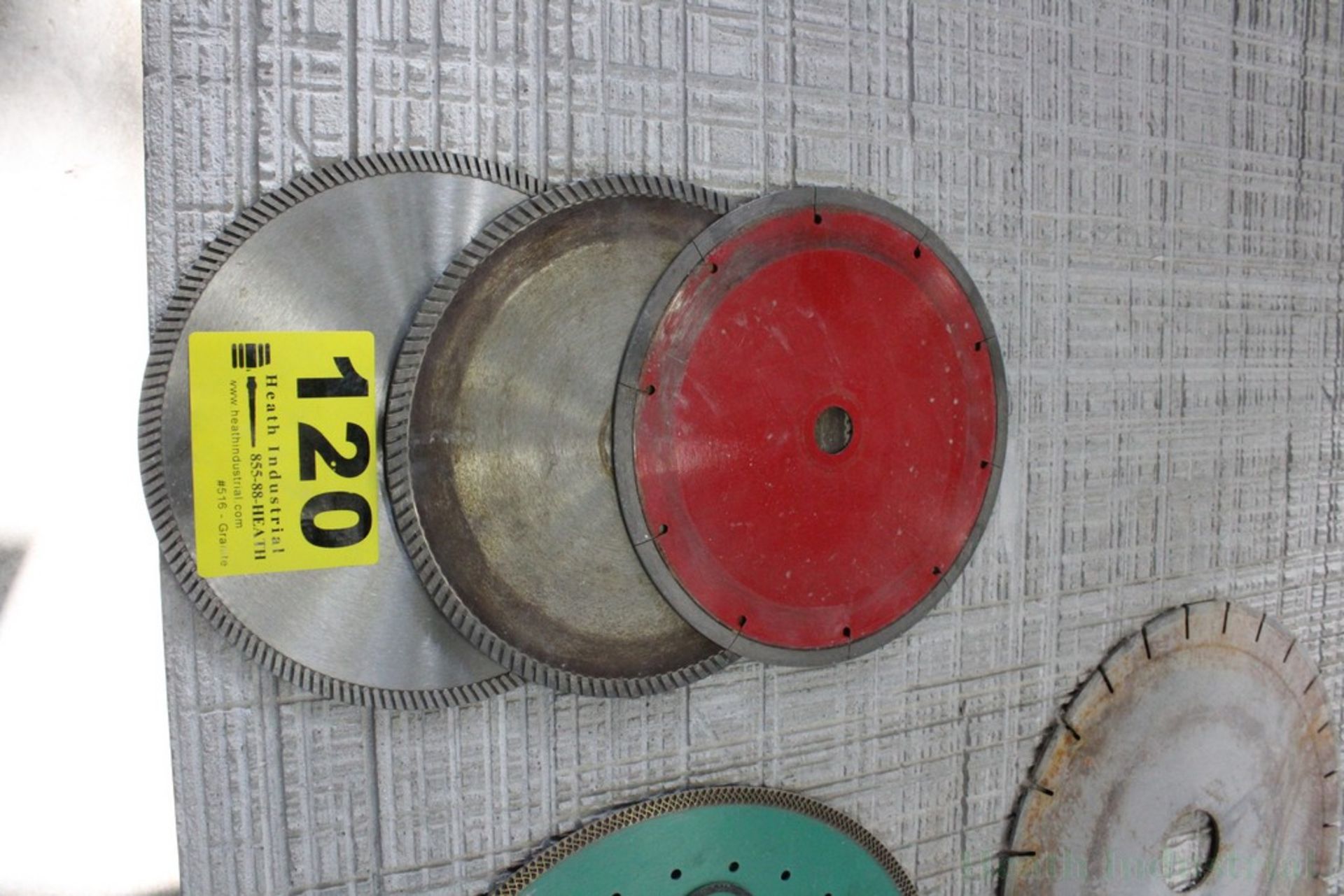 (3) 10" DIAMOND SAW BLADES