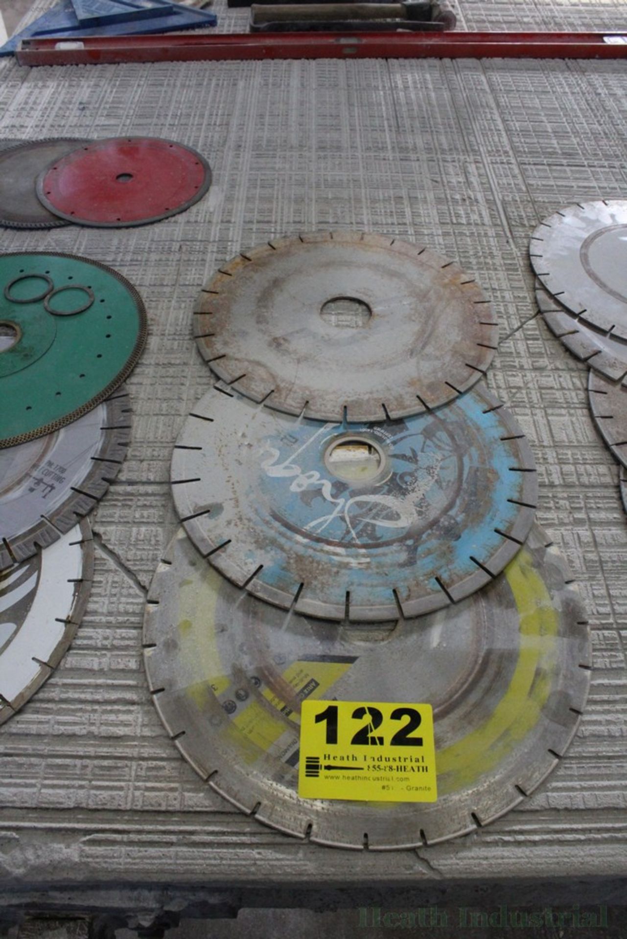 (3) 14" DIAMOND SAW BLADES