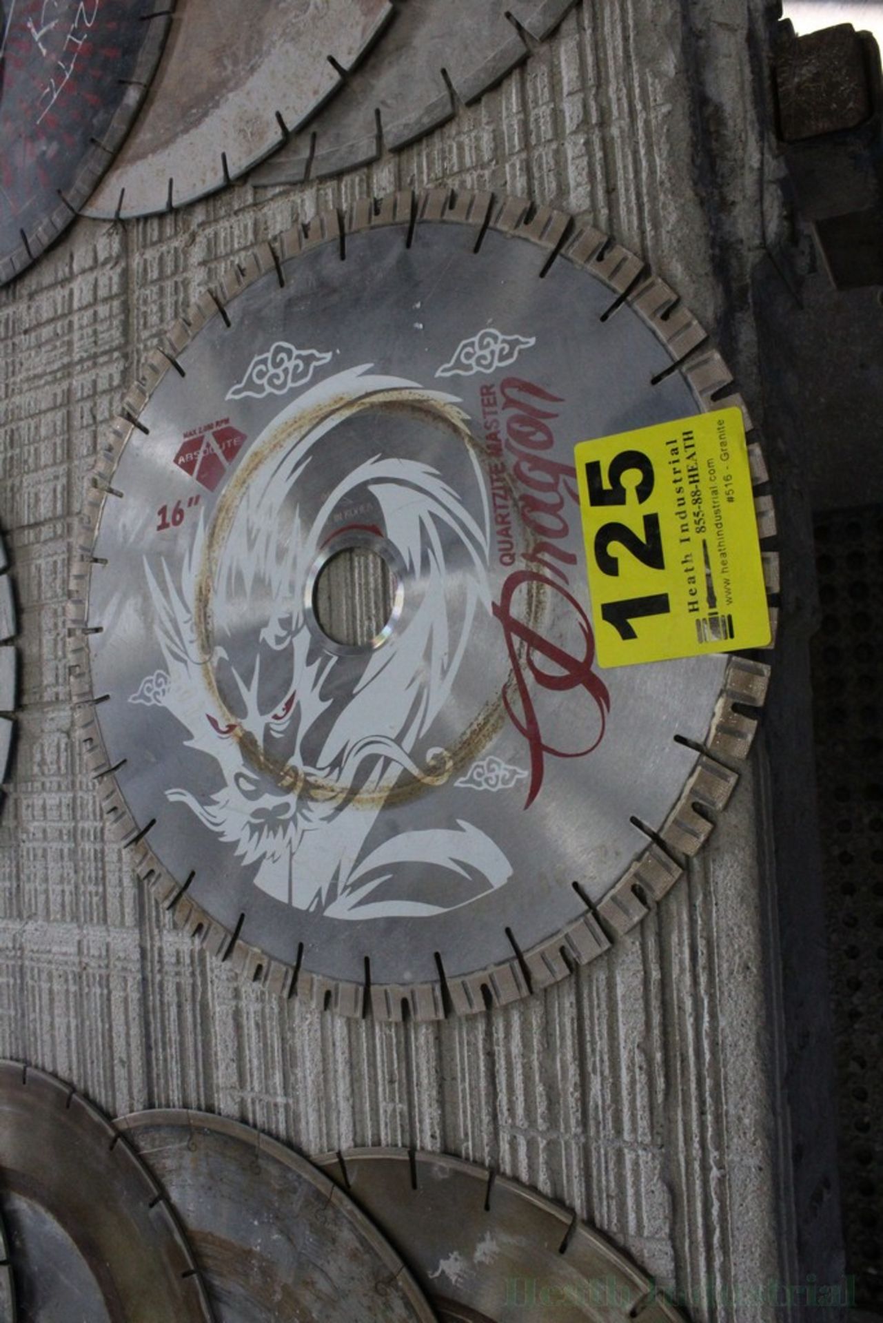 DRAGON QUARTZITE MASTER 16" DIAMOND SAW BLADE